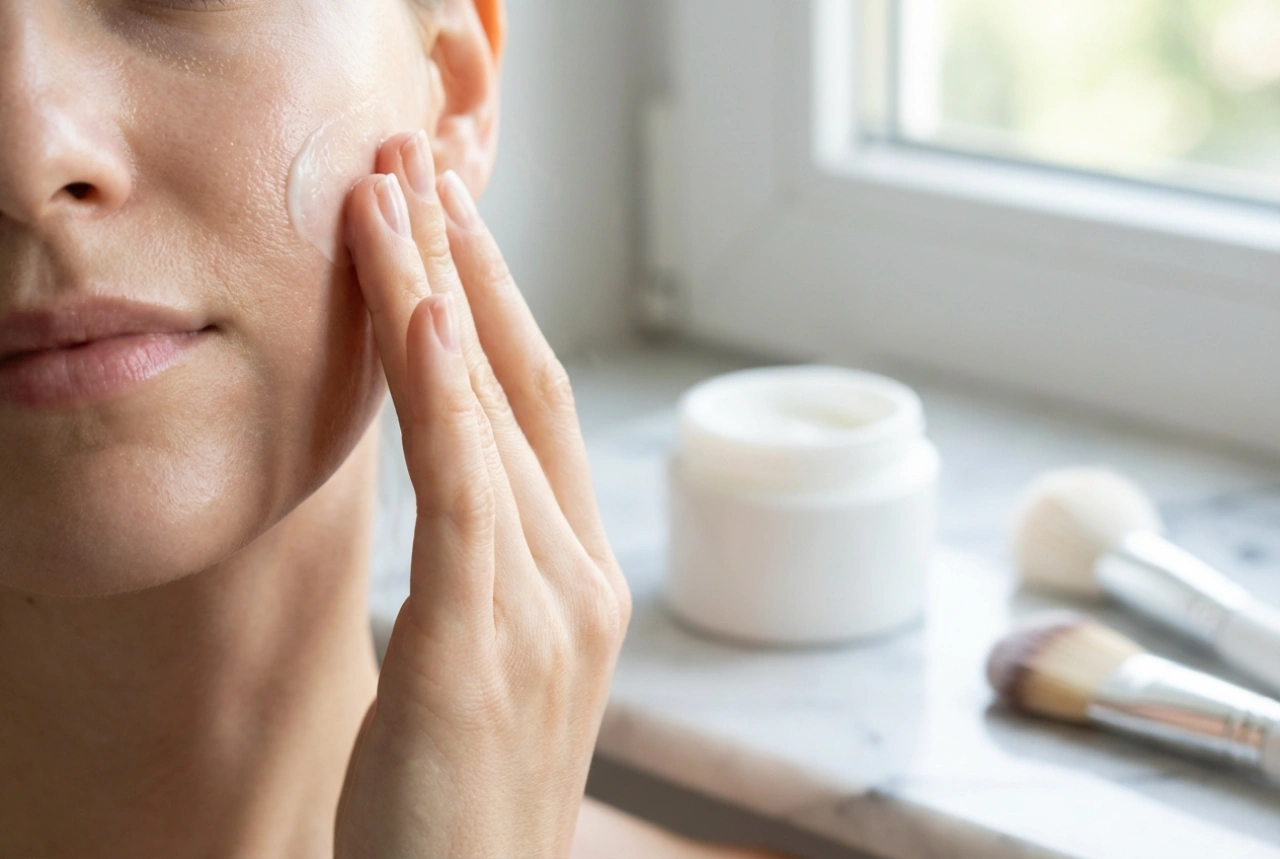 Intens fugtgivende ansigtscreme: tidspunkt på dagen, påføring og kombination med makeup