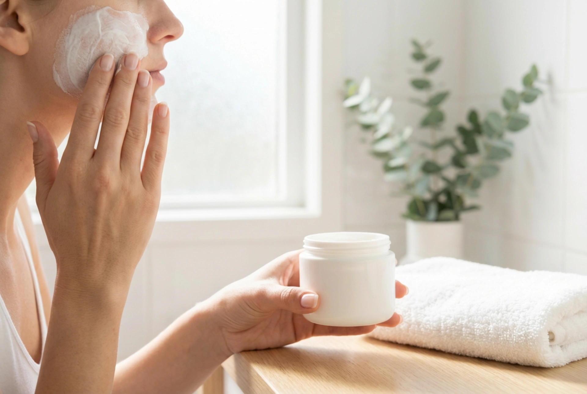 Fugtgivende ansigtsmaske: Effektiv påføring og hyppighed