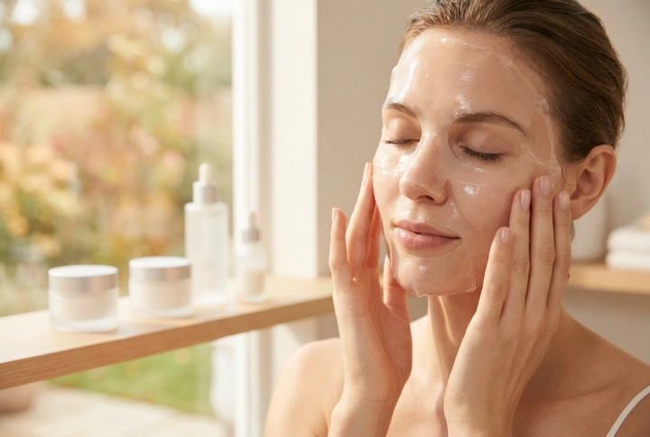 Kollagen ansigtsmaske: hvornår skal man bruge den, og hvordan påfører man den