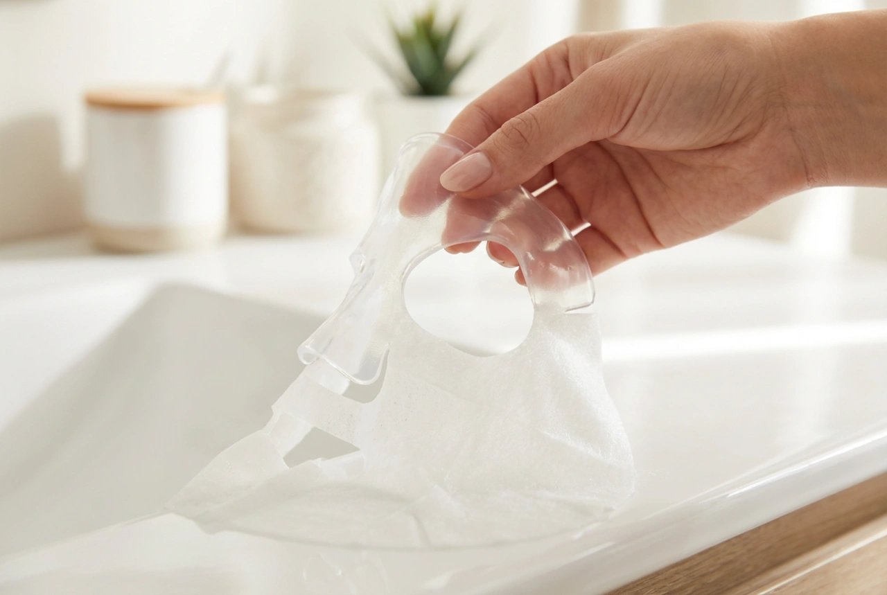 Silikonemaske til ansigtet: Sådan bruger du den for at forstærke effekten af en sheet mask