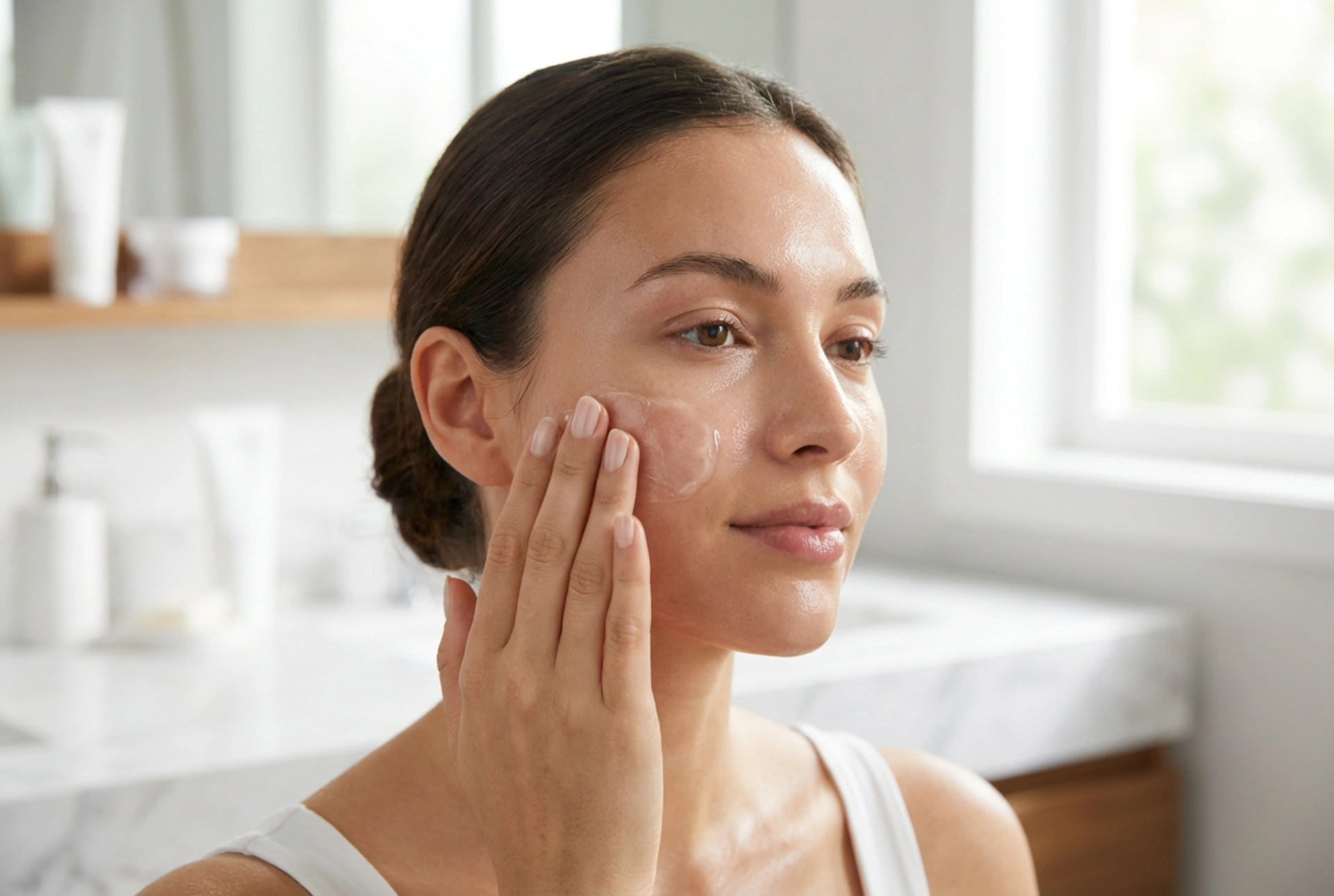 Gel-ansigtsmaske: Køling, virketid og efterpleje