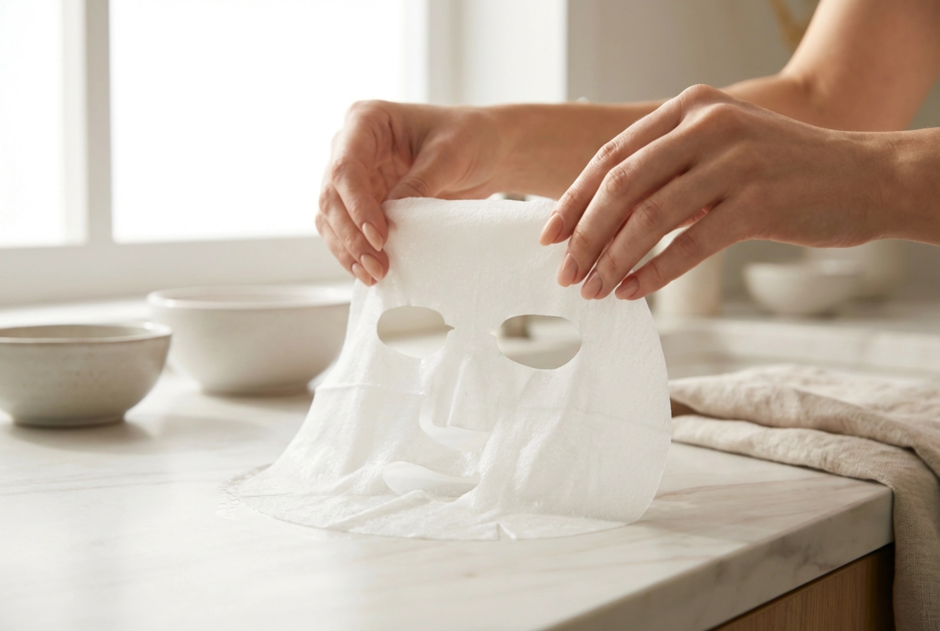 Sheet masks: De mest almindelige fejl og den korrekte rækkefølge i hudplejen