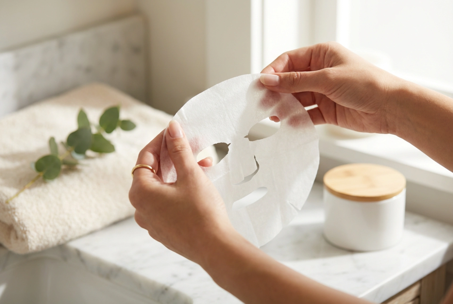 Sheet masks: Sådan påfører du dem korrekt og hvor længe skal de sidde