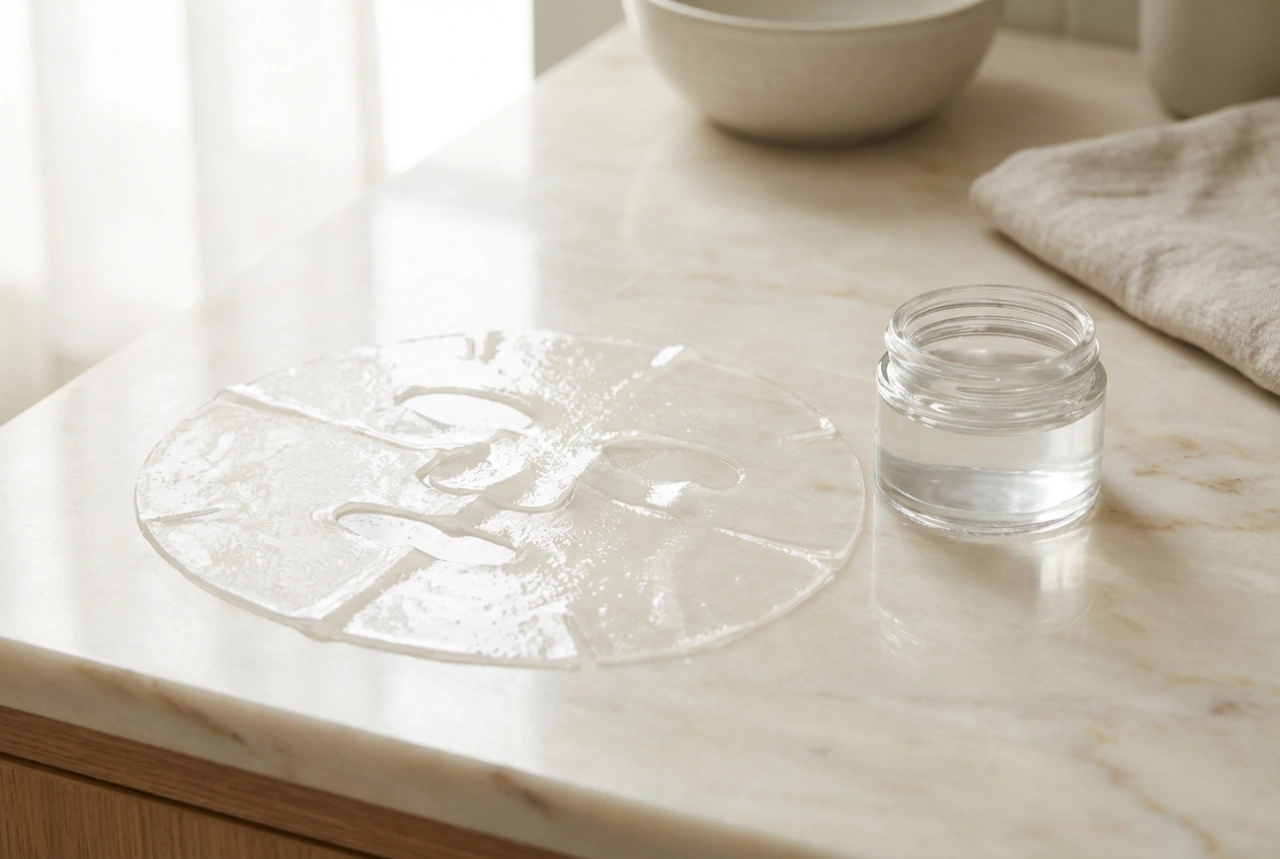 Hydrogel-maske: Sådan virker den, og sådan bruger du den