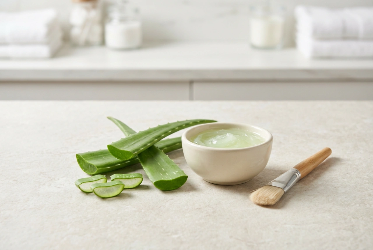 Aloe vera maske: Hvornår er det en god idé, hvordan påføres og skylles den af
