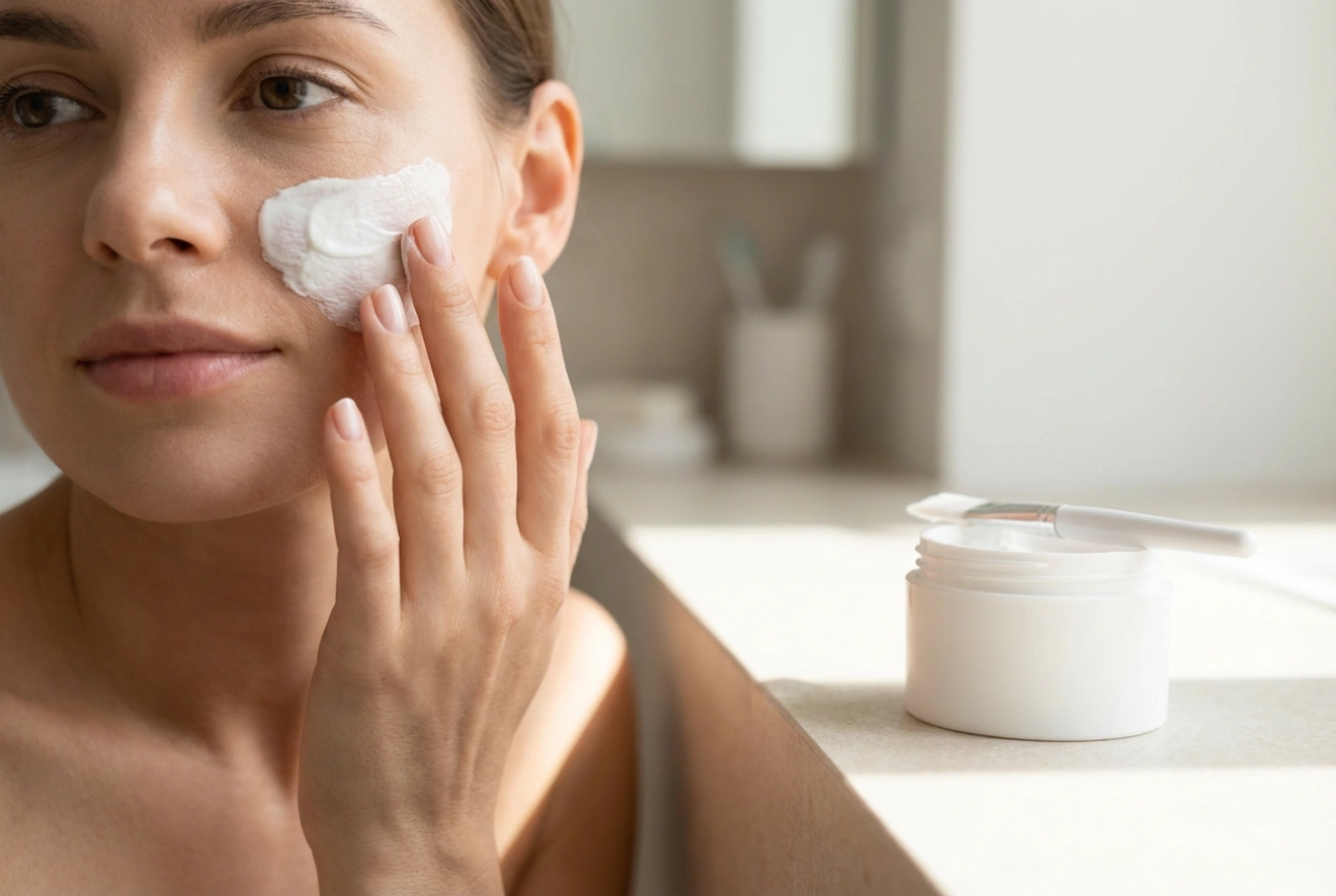 Ansigtsmaske mod misfarvninger: enkel rutine og påføringstips