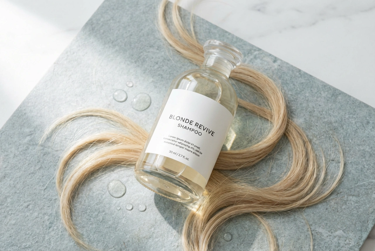 Subtil nuanceændring: farveshampoo til lyst hår og skånsom hårvask