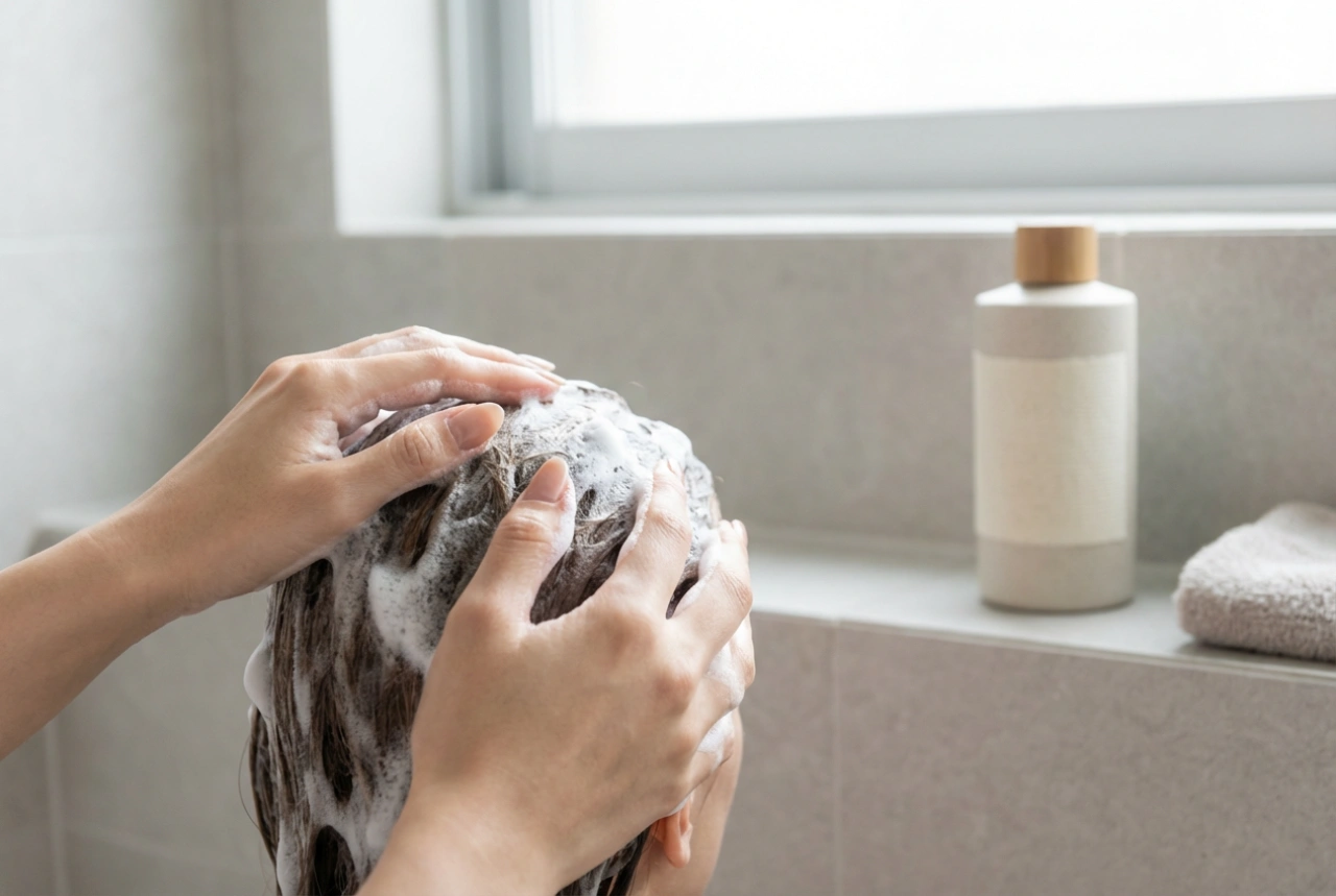 Hovedbundsshampoo: Korrekt vask og blid massage