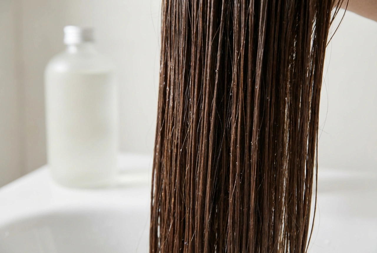 Udkoblende hårspray og glatningsshampoo: tæm kruset hår allerede under hårvasken