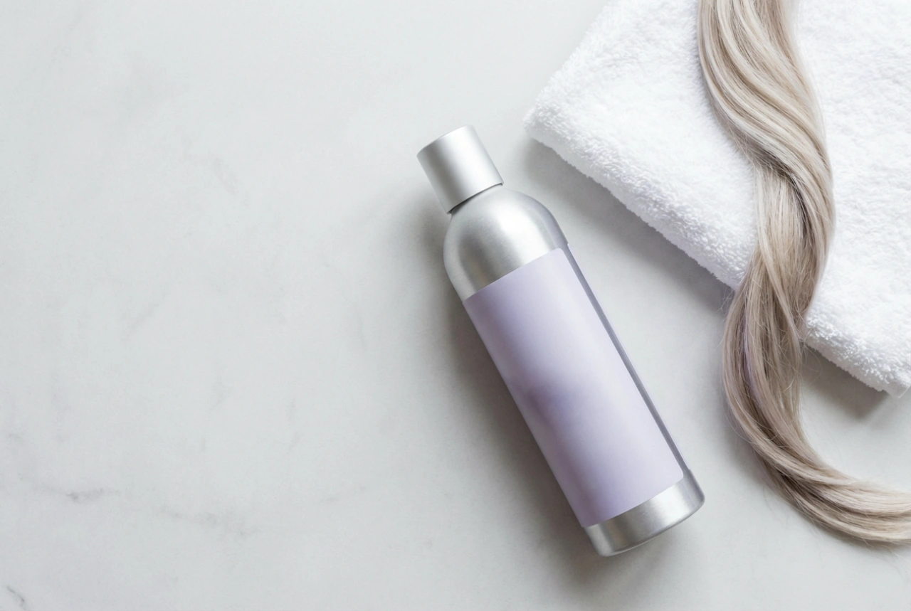 Sølvshampoo: Neutralisering af gule toner trin for trin