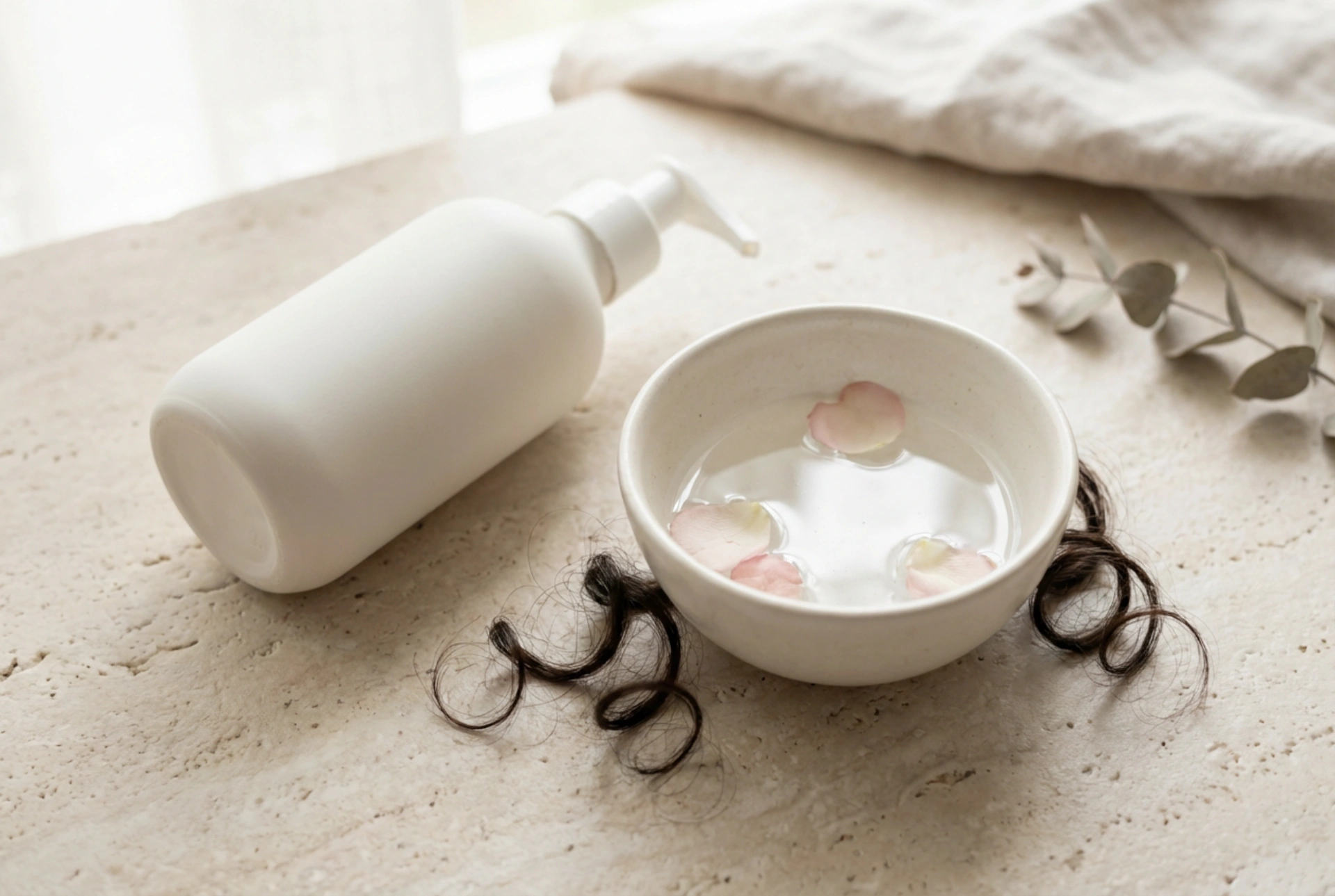 Shampoo til permanentet hår: skånsom vask og beskyttelse af krøller