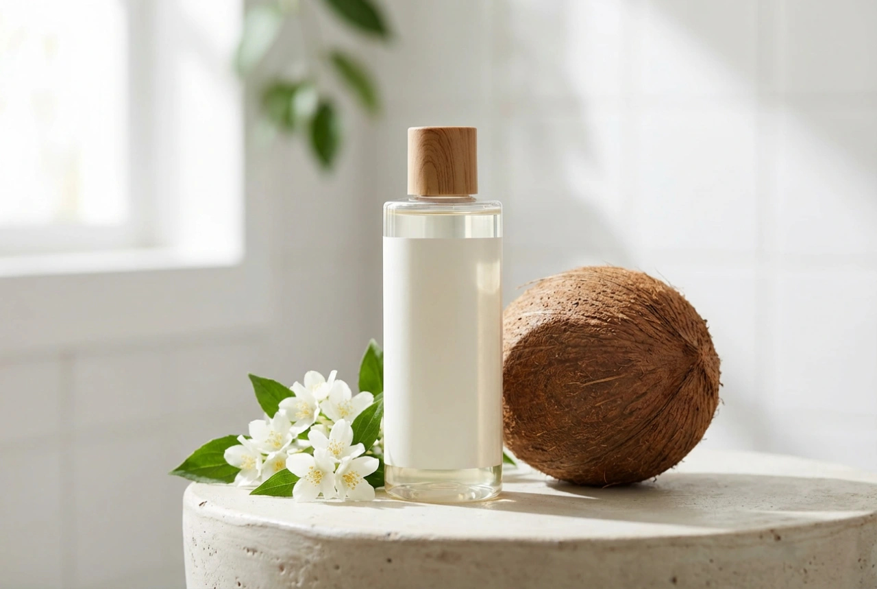 Kokosshampoo: nærende vask og en behagelig duft