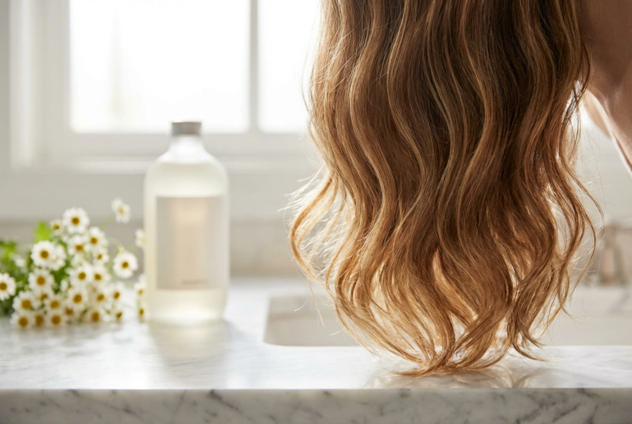 Kamilleshampoo til lysning af hår: subtil effekt og anvendelse