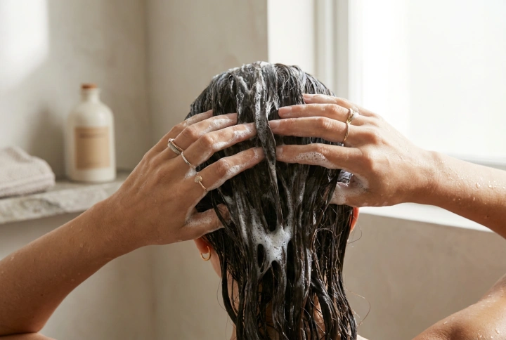 Professionel fugtgivende shampoo: Hvem gavner den, og hvordan anvendes den?
