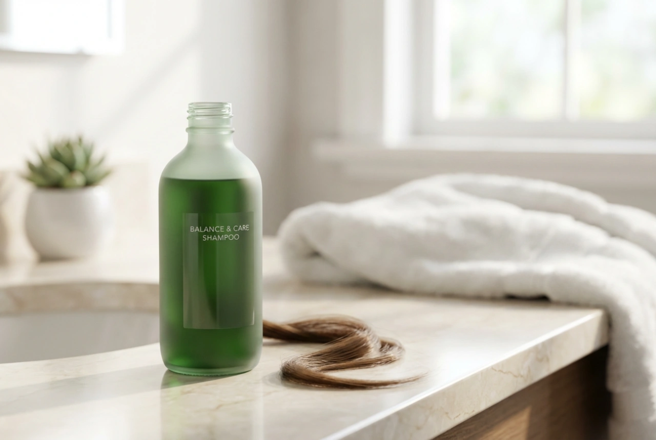 Grøn shampoo til håret: neutralisering af røde toner og pleje