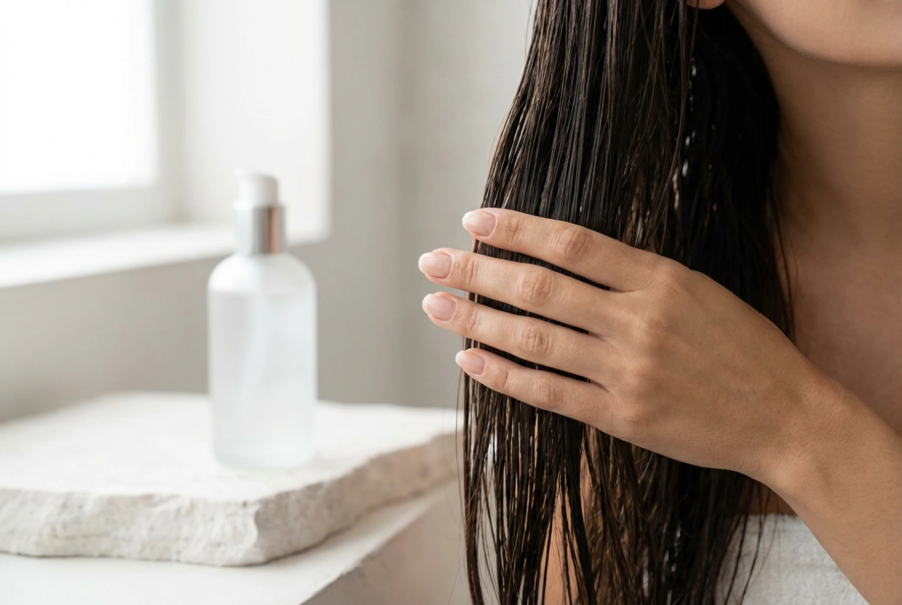 Keratinbalsam til håret: Hvordan du bruger den og kombinerer den i PEH-balancen