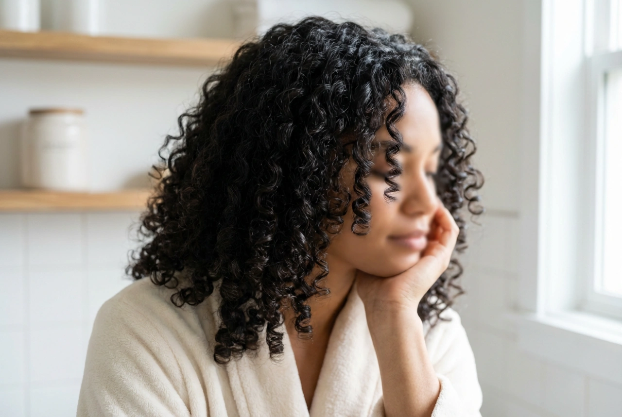 Spændstige krøller uden krus: frisure, beskyttelse, definition og holdbarhed