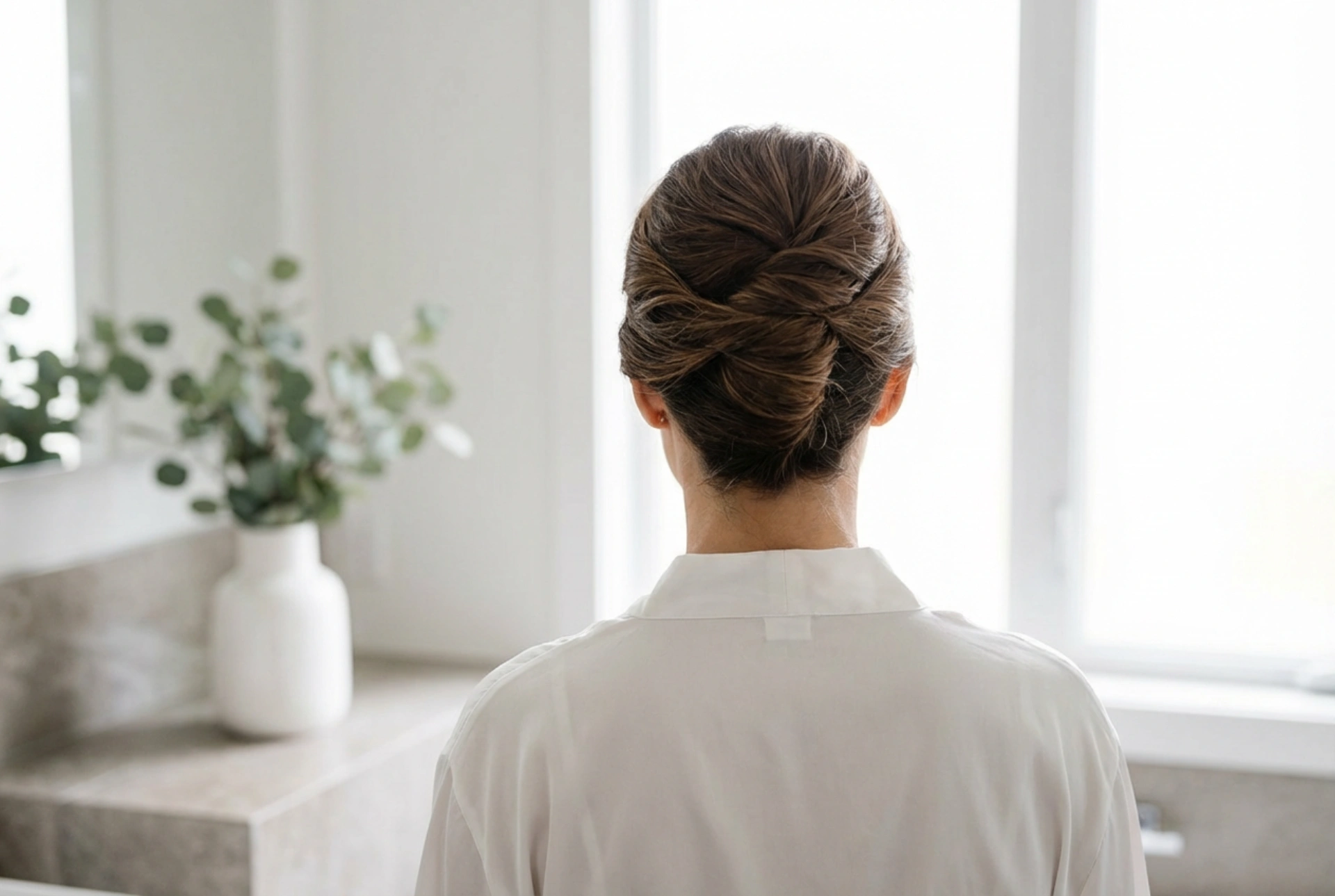 Fransk frisure til kvinder: Klassisk french twist trin for trin