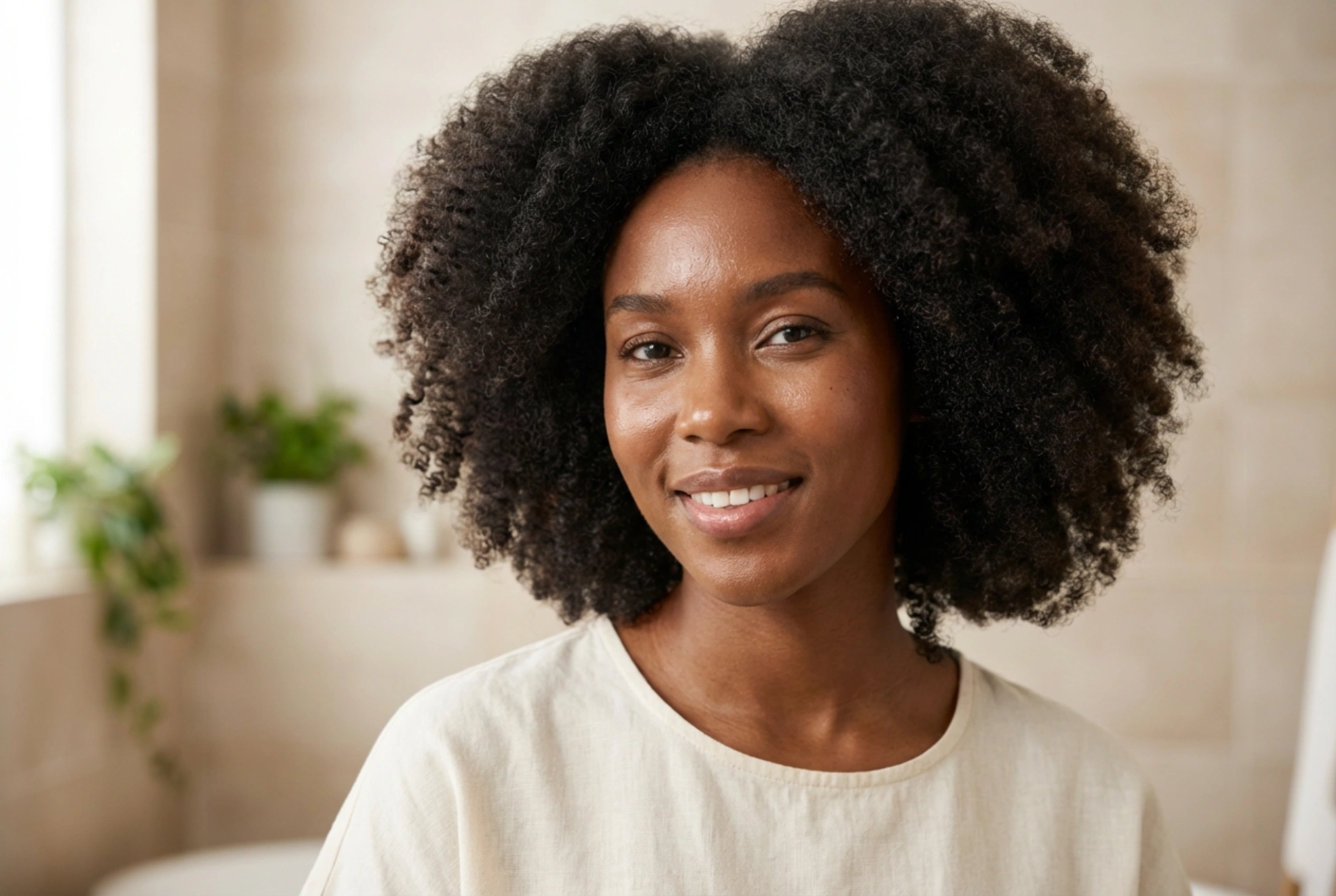 Afro-frisure til hverdag: Definition af krøller, volumen og hold