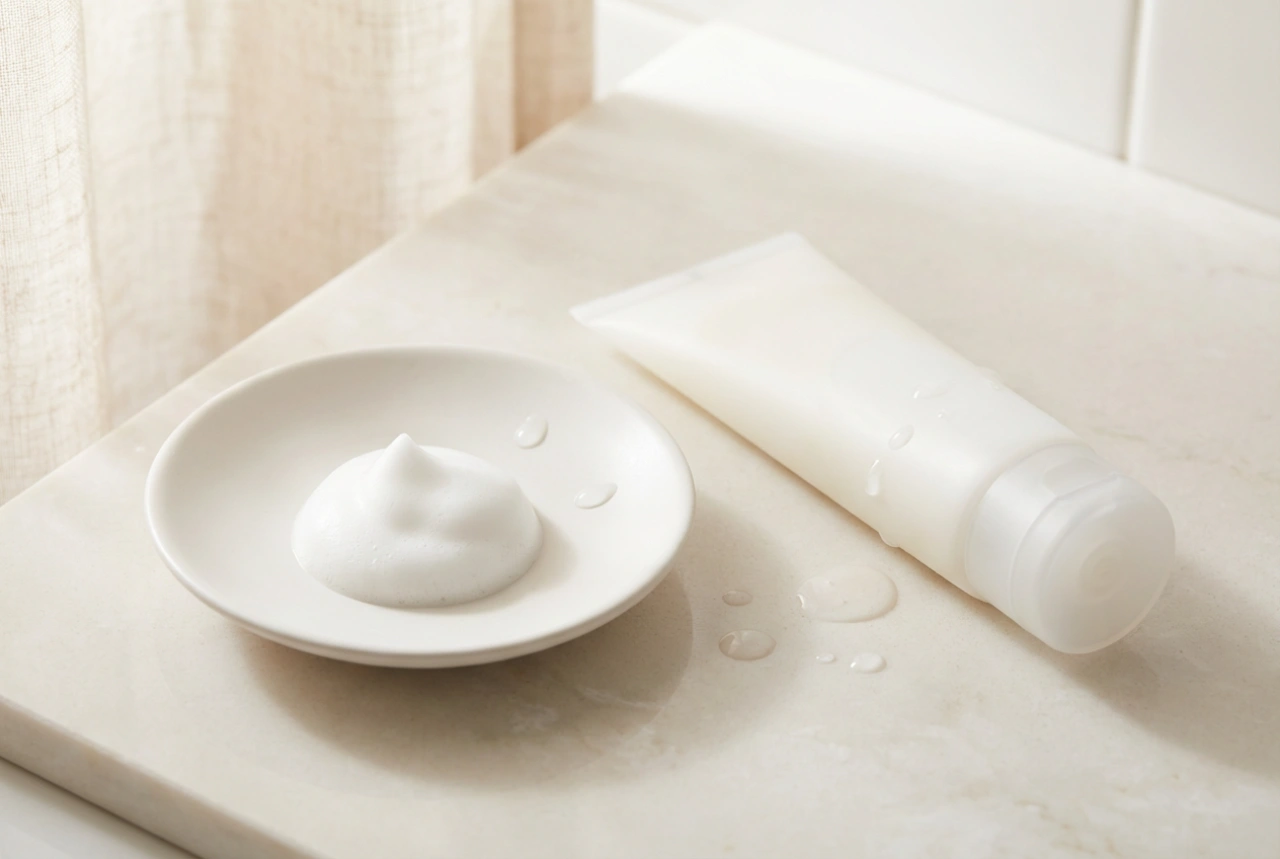 Ansigtsrenseskum: Sådan vælger og bruger du den, så huden ikke føles stram