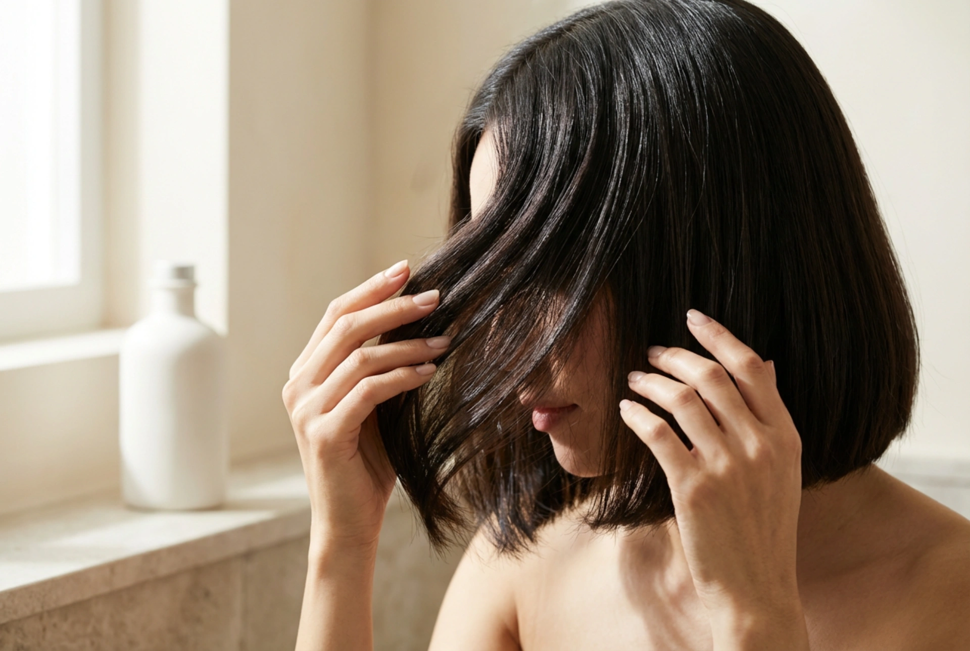 Hage-længde frisurer: Klipning og styling i praksis