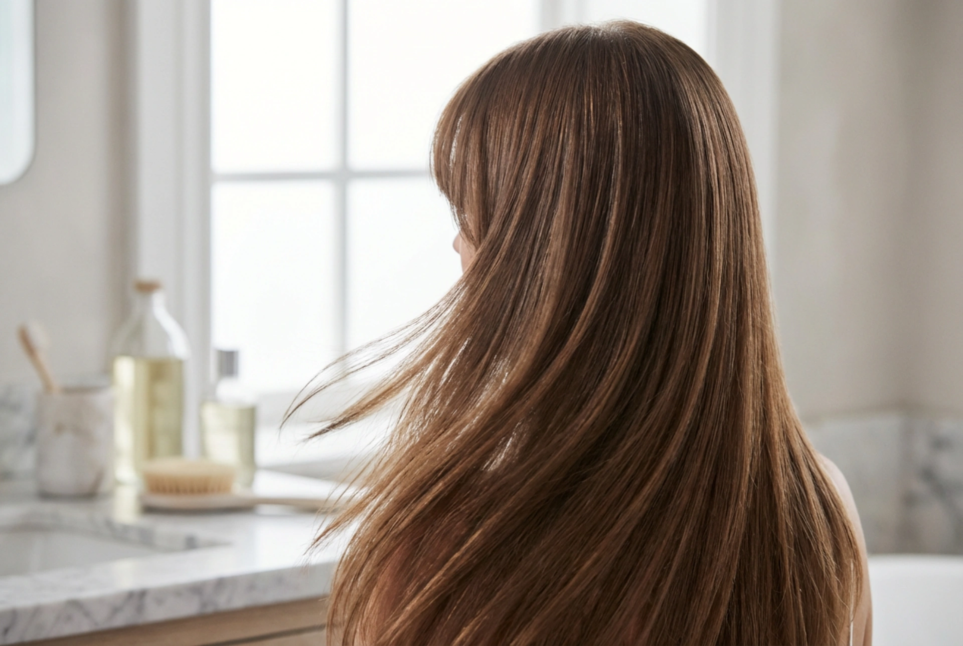 Frisure til langt hår med pandehår: klipning, tørring og styling