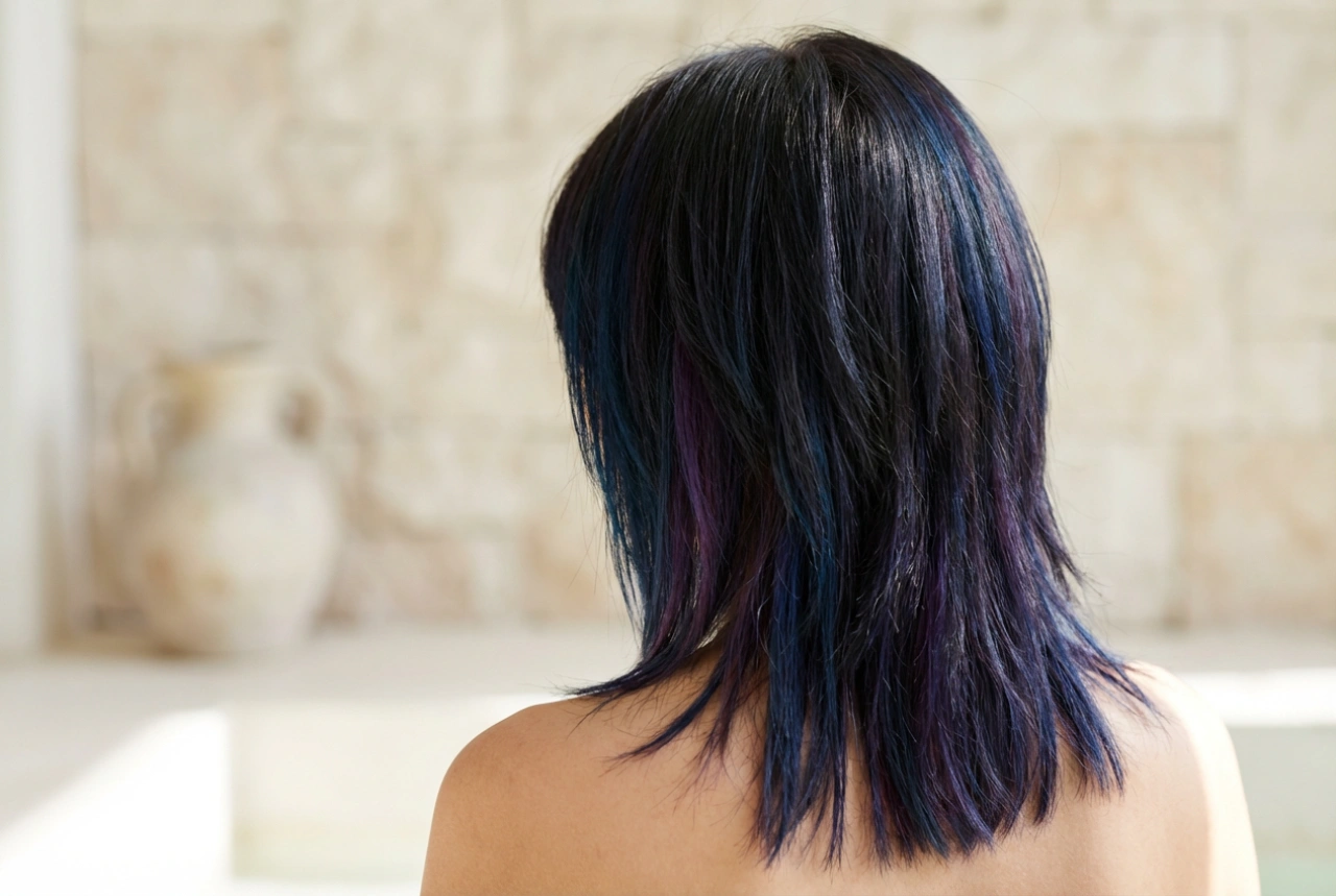 Emo-frisure til kvinder: lagdelt klipning, styling og farvepleje