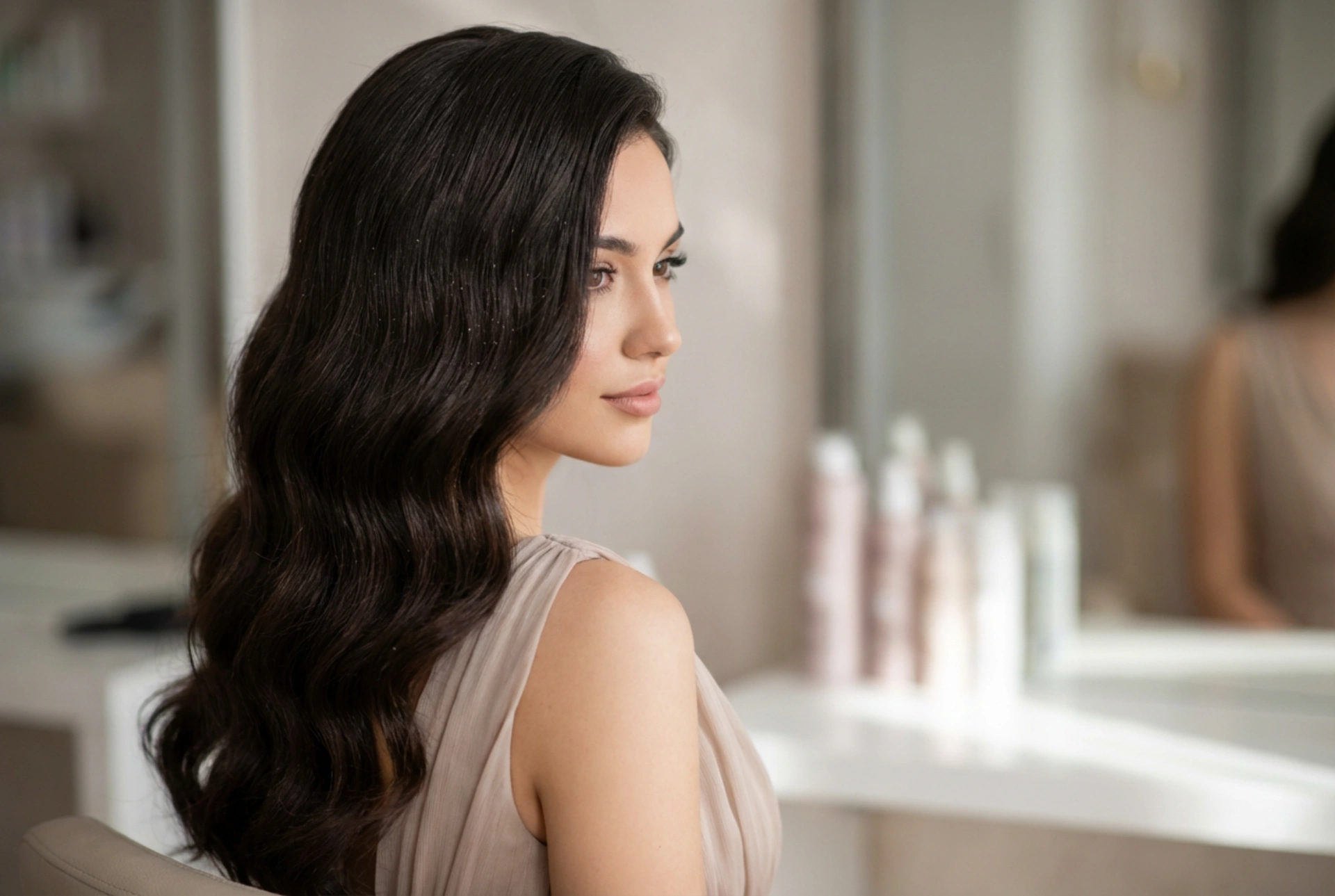 Festfrisure til langt hår: Hollywood-bølger og opsætninger