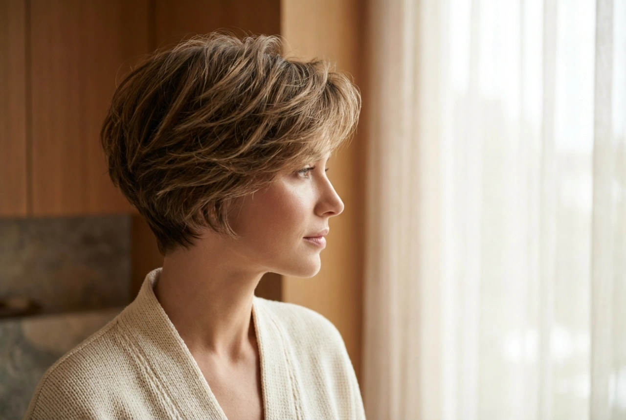 Kort og stilfuldt: Den ikoniske korte frisure med volumen og tekstur