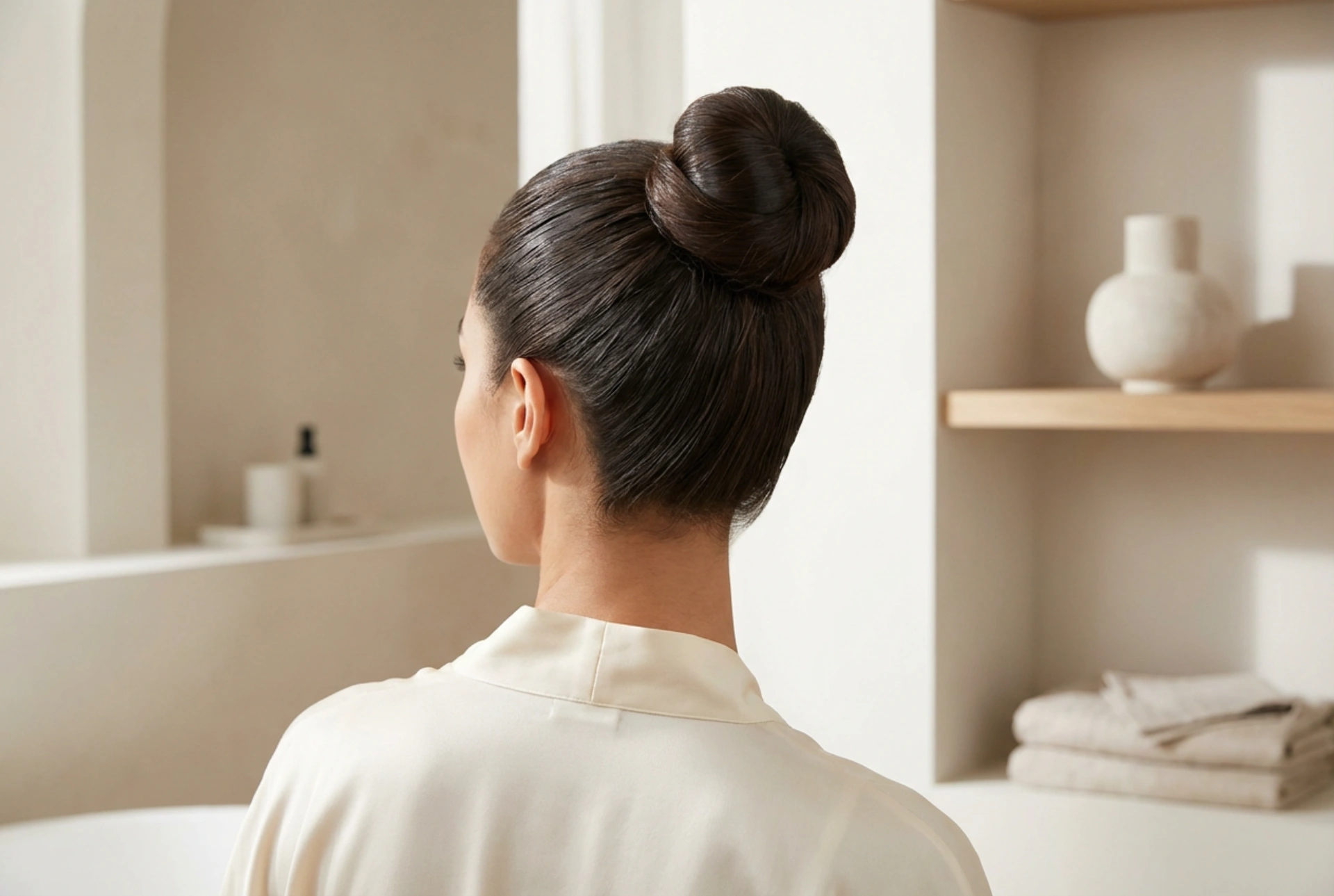 Samurai-knold trin for trin: Den elegante frisure i en feminin udgave