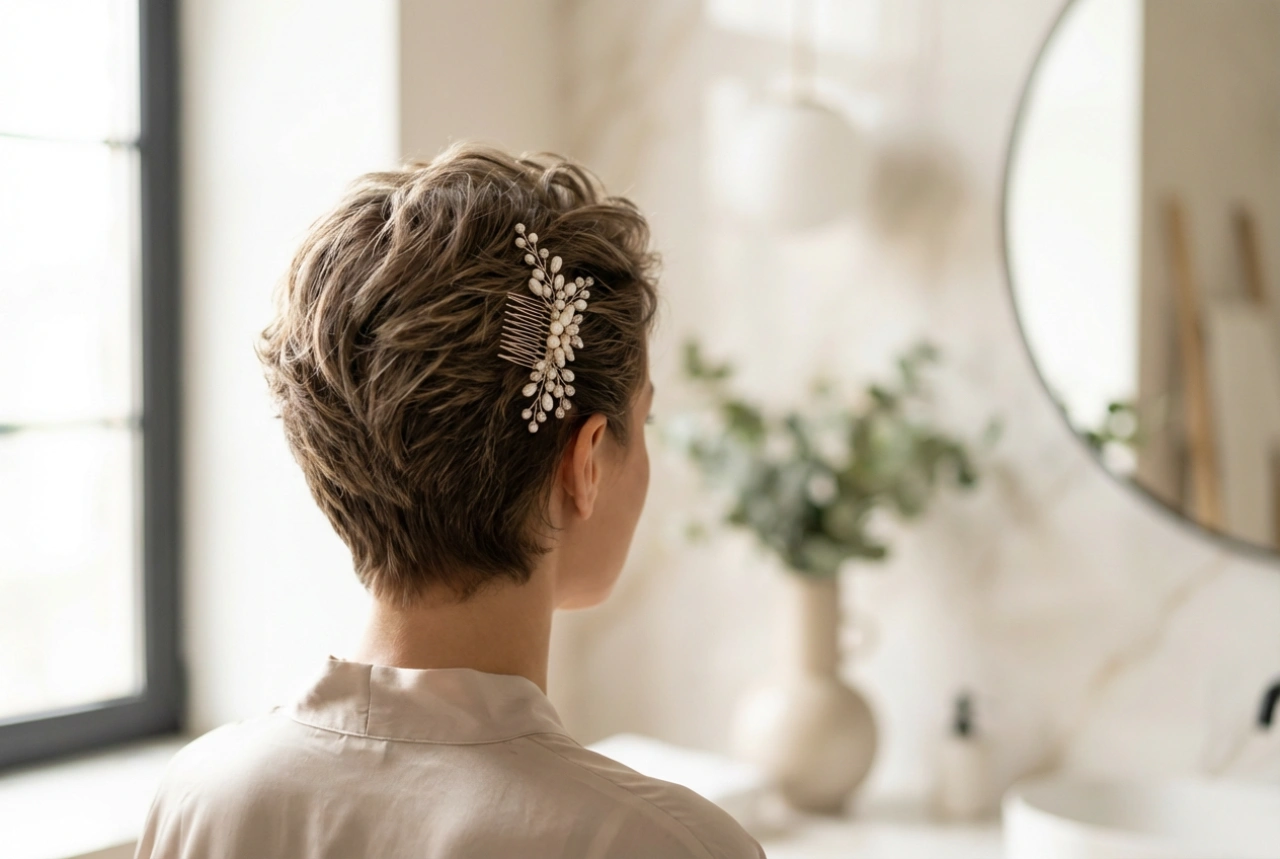 Bryllupsfrisurer til kort hår: Elegante idéer til den store dag