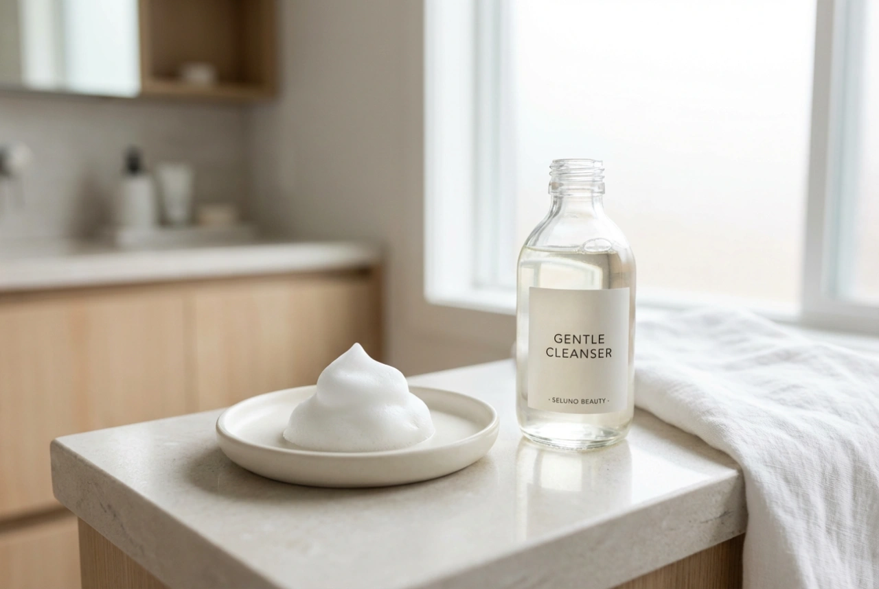 Skånsomt renseskum til ansigtet: ren hud og en intakt barriere