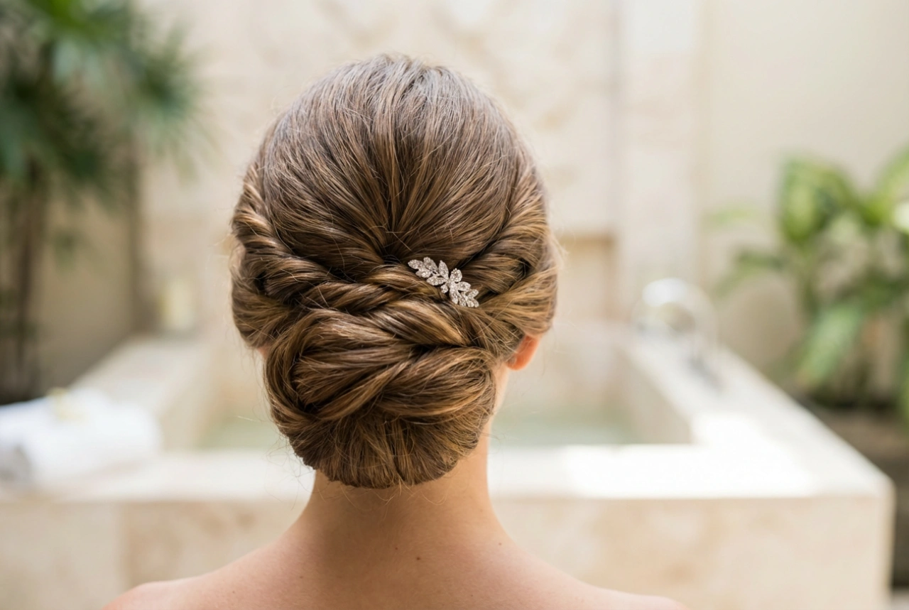 Elegant bryllupsknold: Trin-for-trin guide til brudefrisuren