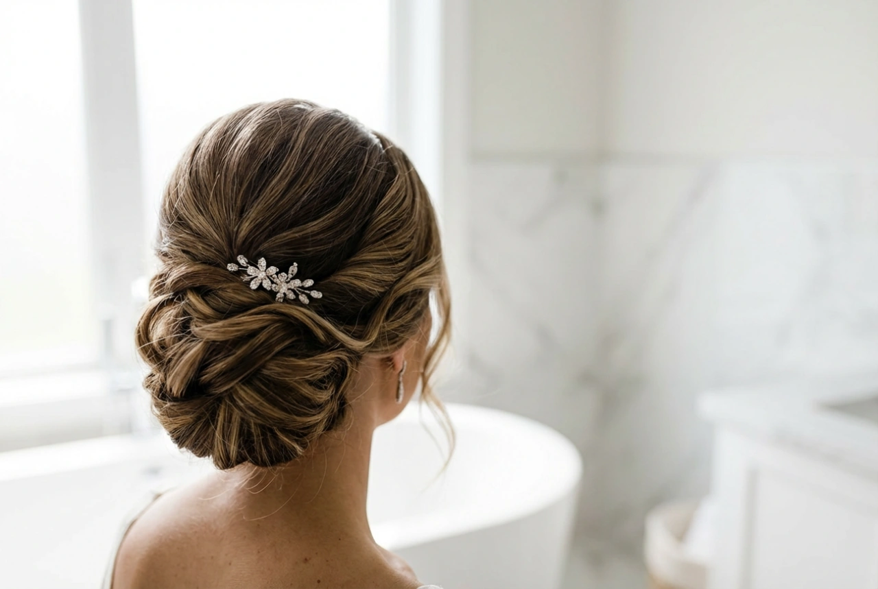 Bryllupsfrisurer til langt hår: Fra forberedelse til en holdbar finish