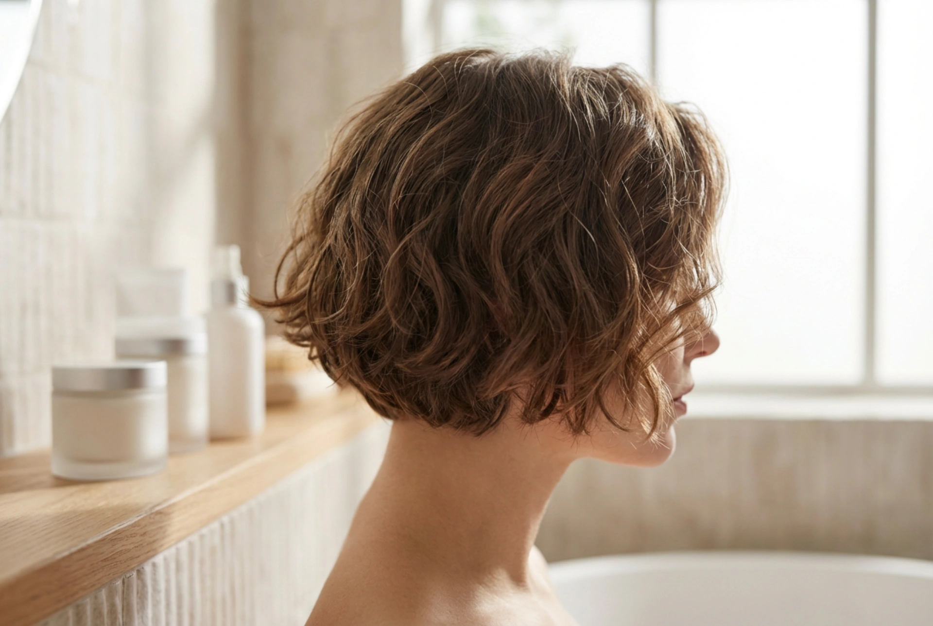 Kort hår: Sådan opnår du holdbare bølger og volumen