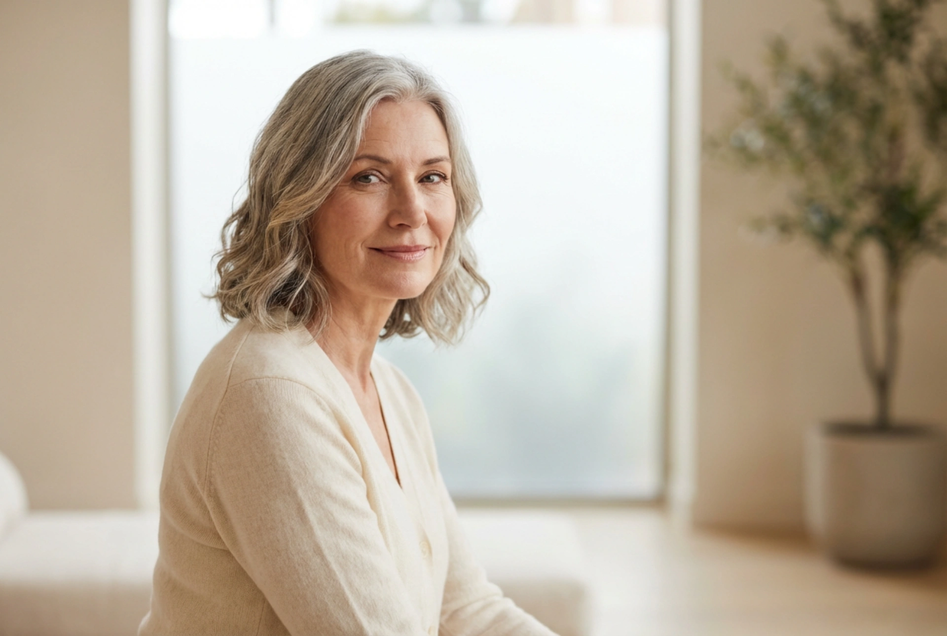 Langt hår til kvinder over 50: Foryngende klipninger og let styling