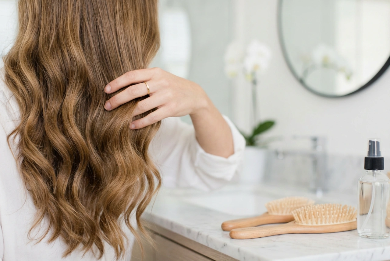 Elegant frisure derhjemme: glat finish, bølger og langvarig holdbarhed