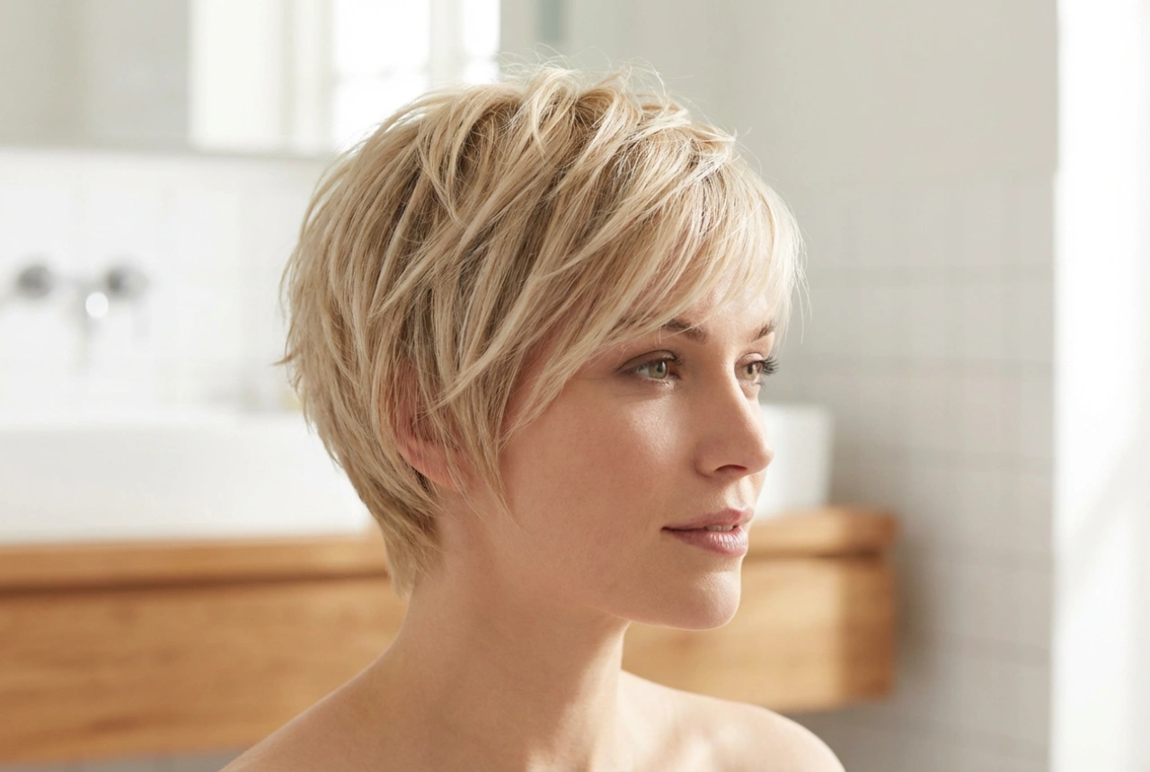 Kort, tekstureret pixie-klip: Sådan styler du det trin for trin