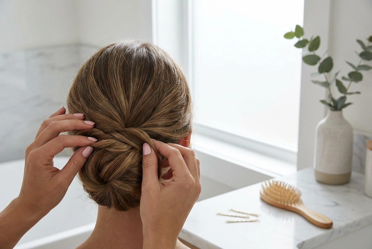 Festlig frisure trin for trin: elegance derhjemme