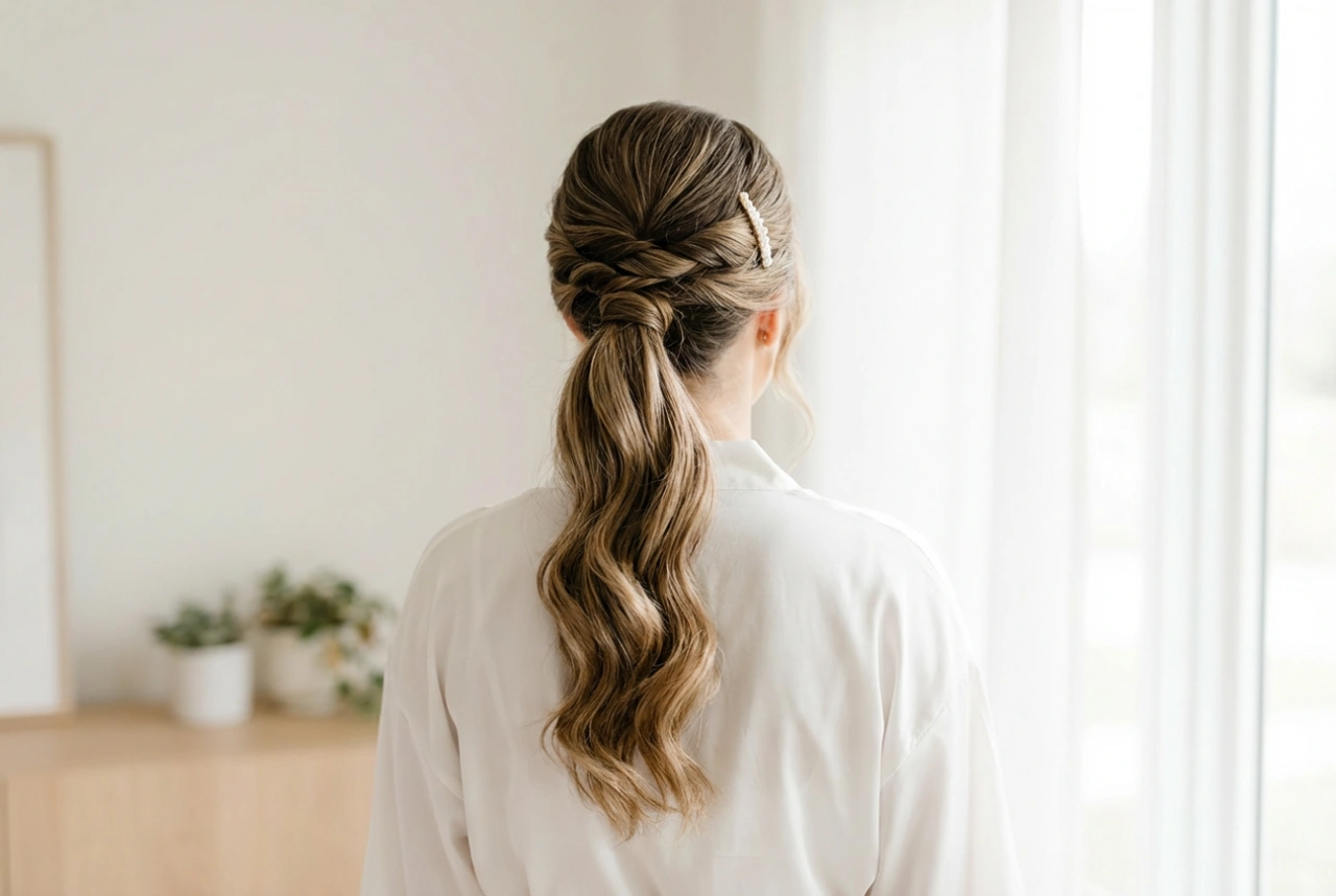 Brudehestehalen: Guide til glatte, bølgede og flettede styles