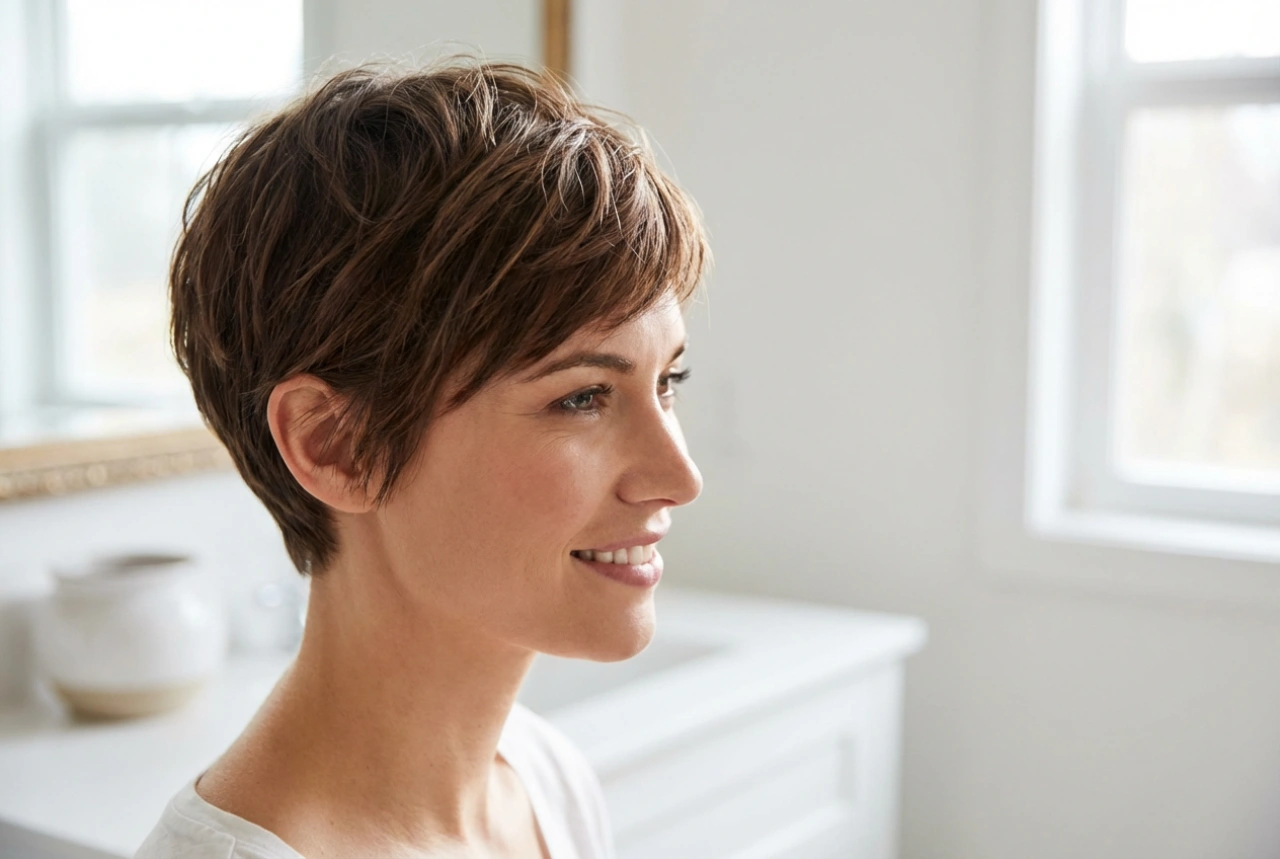 Kort hår styling: 7 hurtige og nemme hverdagsfrisurer