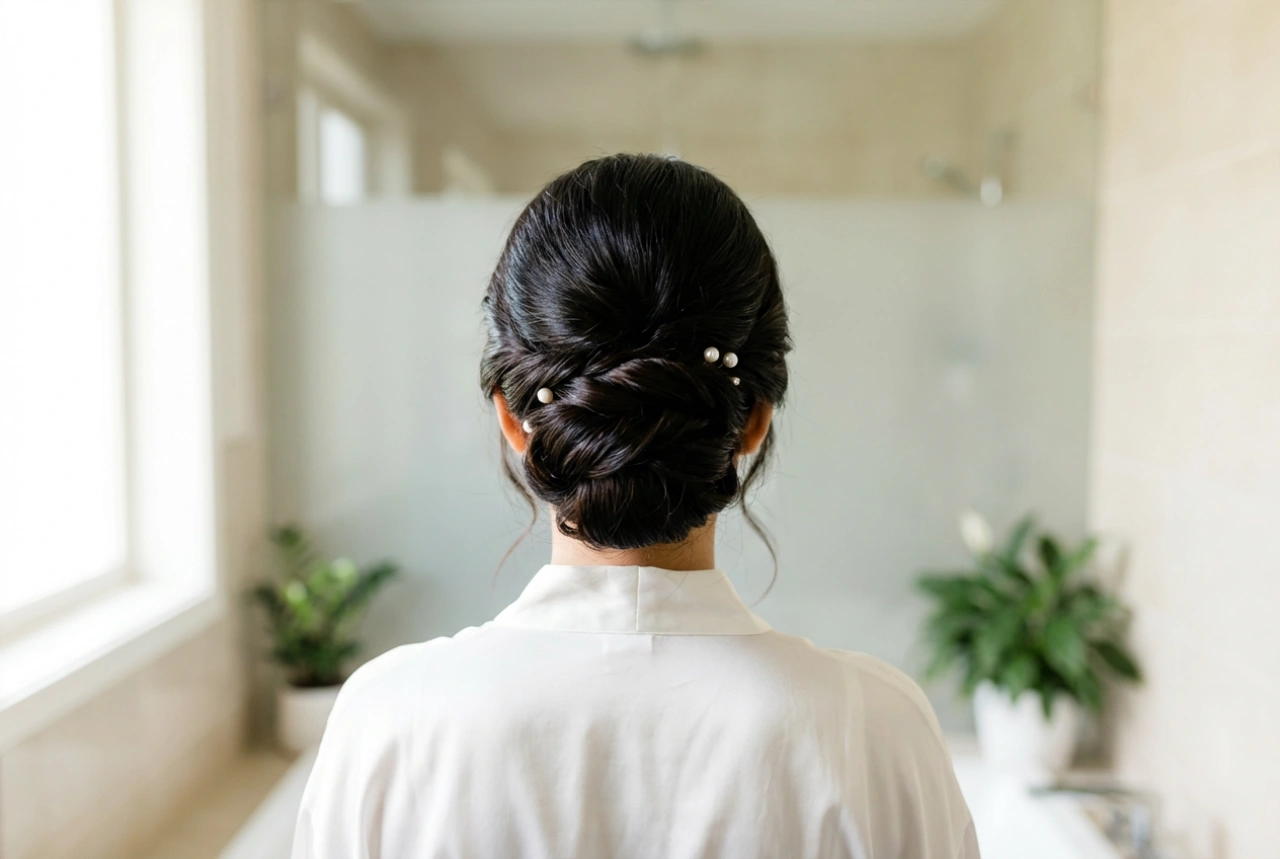 Frisurer til glat hår til bryllup: elegante og holdbare opsætninger