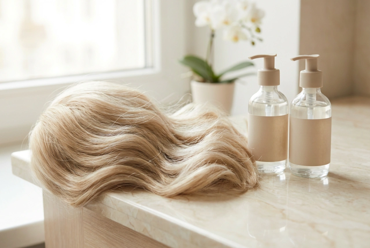 Frisurer med syntetisk hår: opsætninger, bølger og daglig pleje