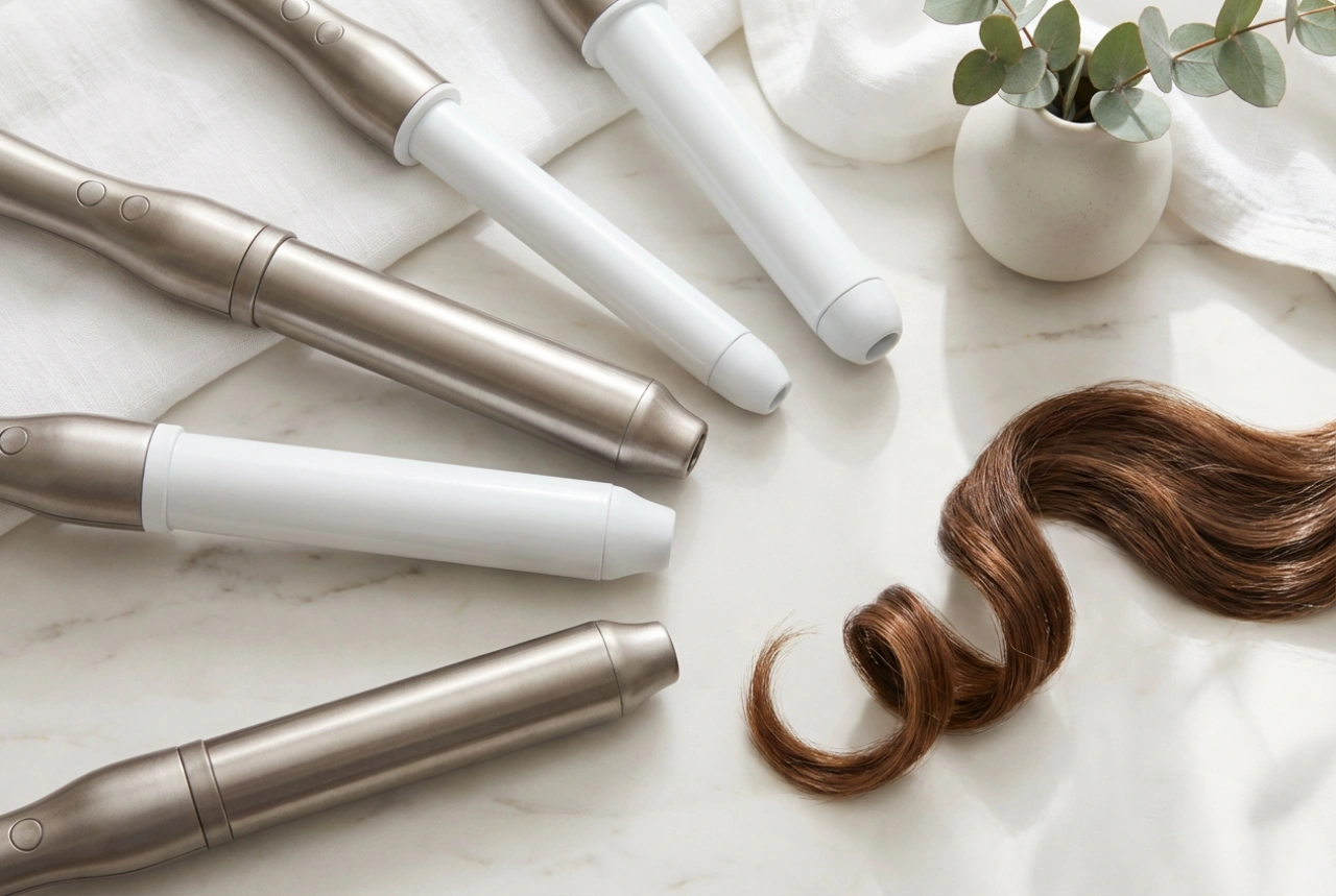 Krøllejern til hår: valg af form og diameter, teknikker til krølning og fiksering