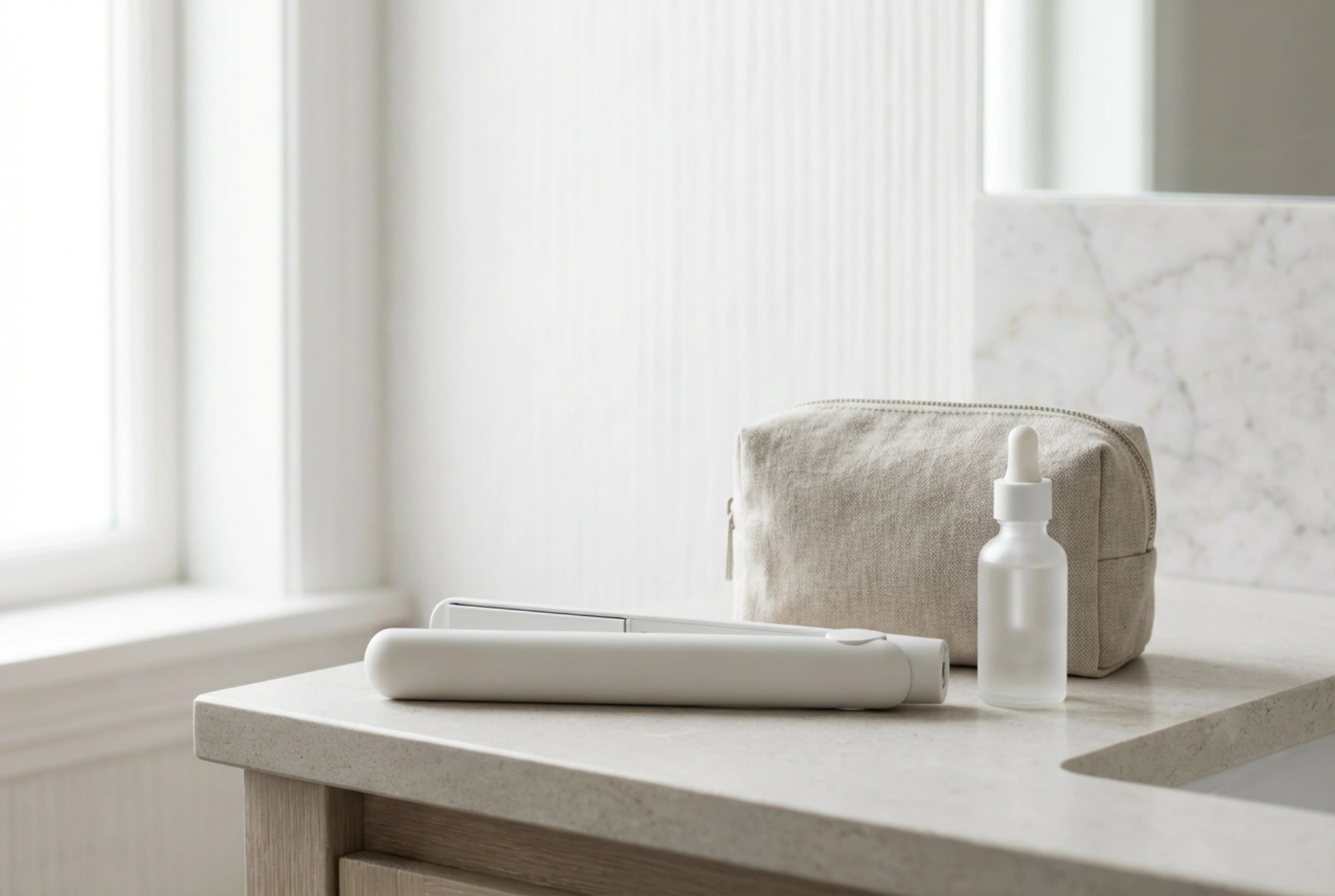 Mini-glattejern: Styling af korte lokker og pandehår, og sikkerhed på rejsen