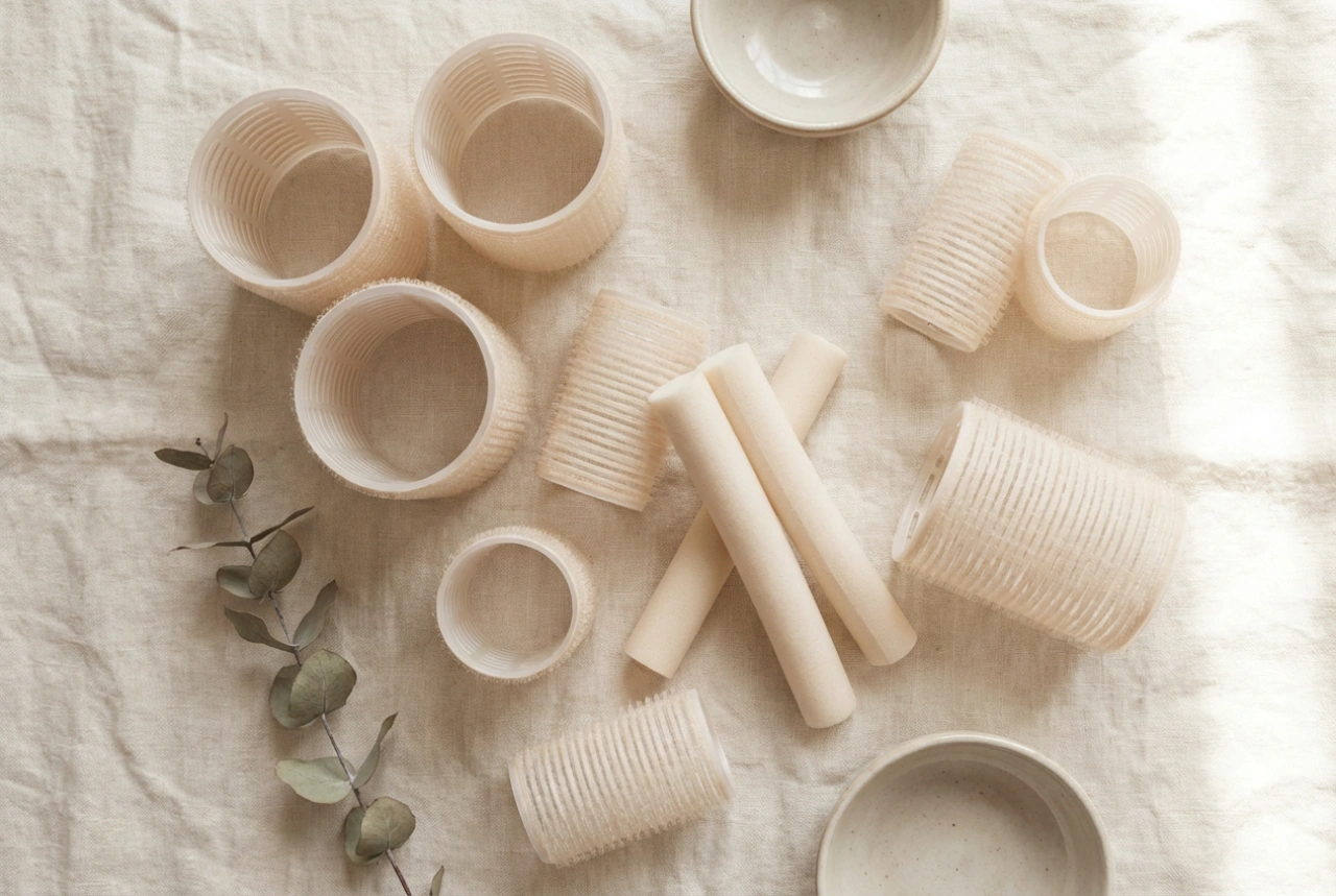 Hårruller: Typer, valg af størrelse og trin-for-trin guide