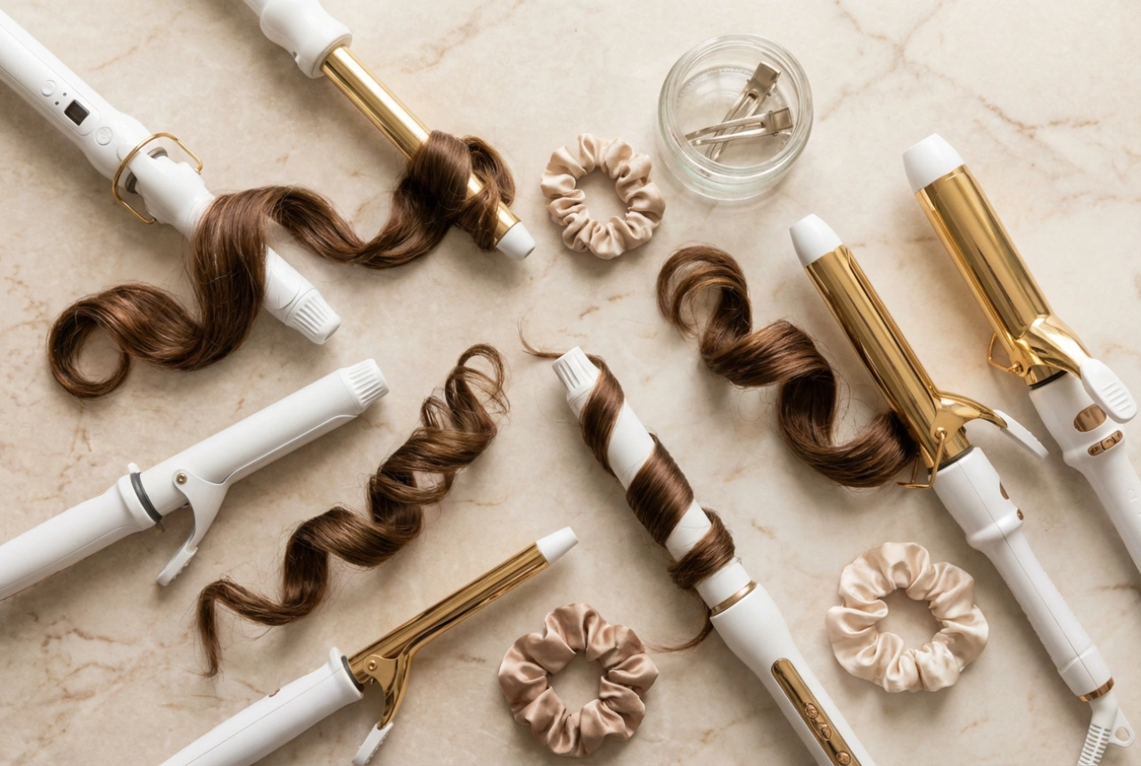 Sådan vælger du et krøllejern og laver holdbare krøller