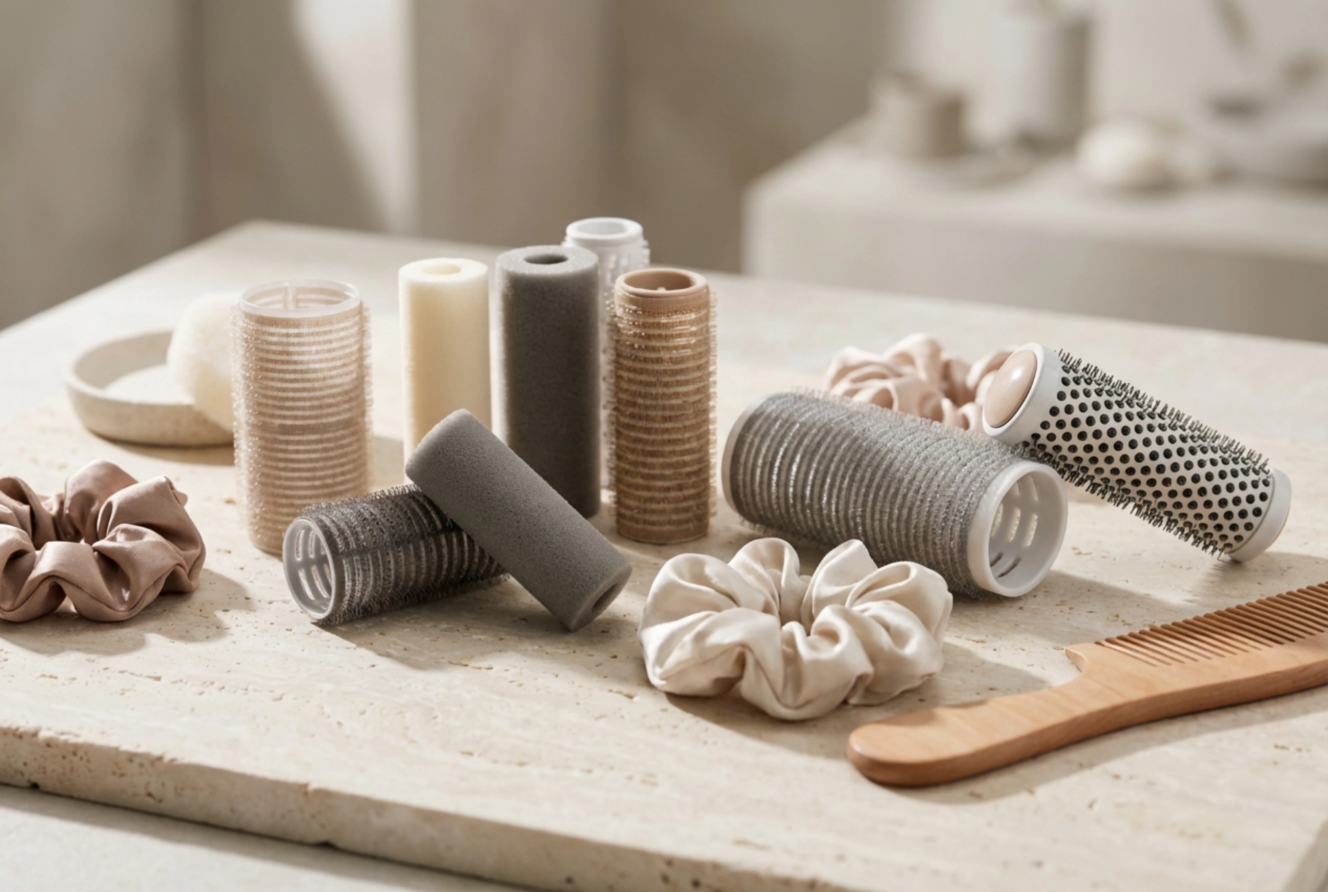 Hårruller til kort hår: Valg af diameter og hurtige metoder