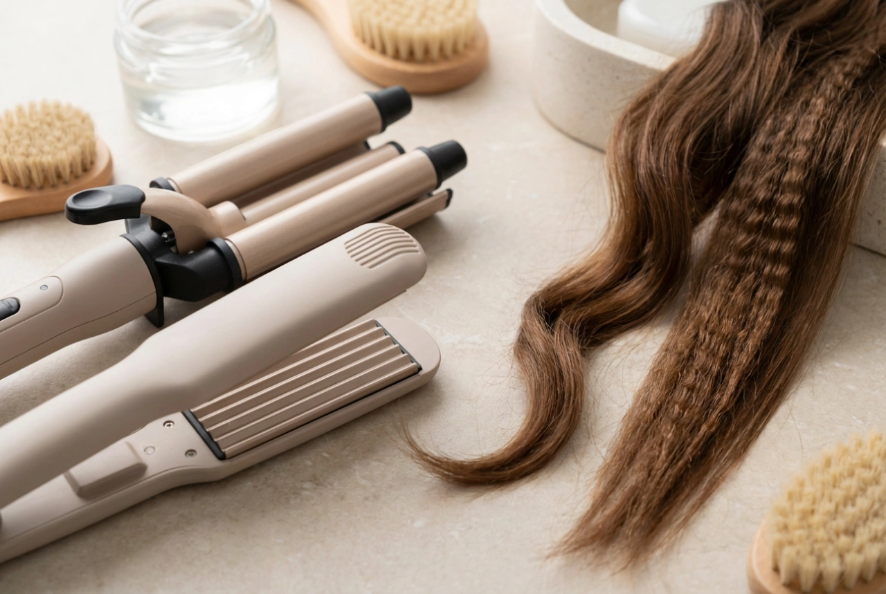 Bølgejern og Kreppejern: Hvornår og Hvordan Man Bruger Dem til Perfekt Hårstyling