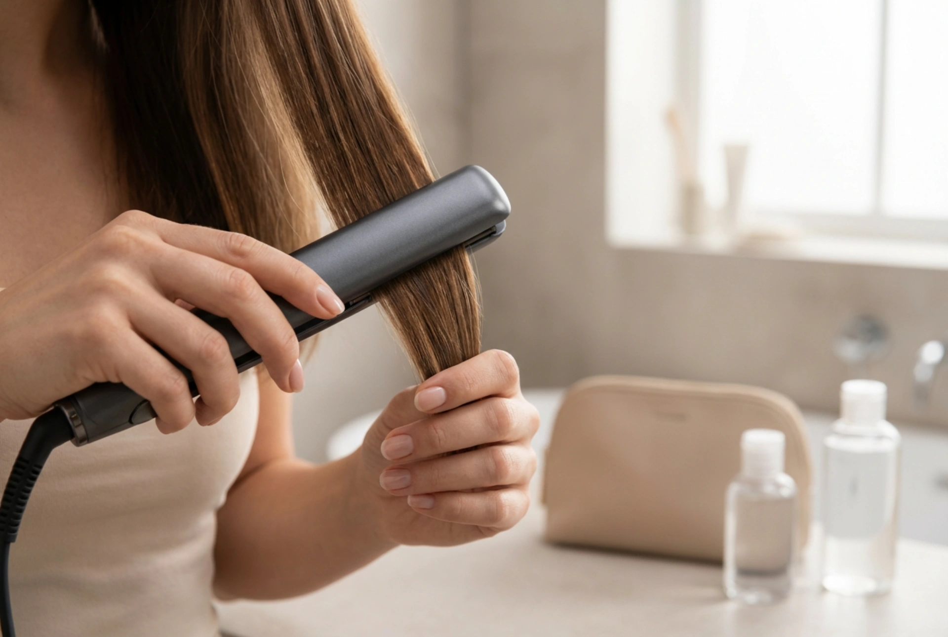 Rejseglattejern: Kompakt styling på farten